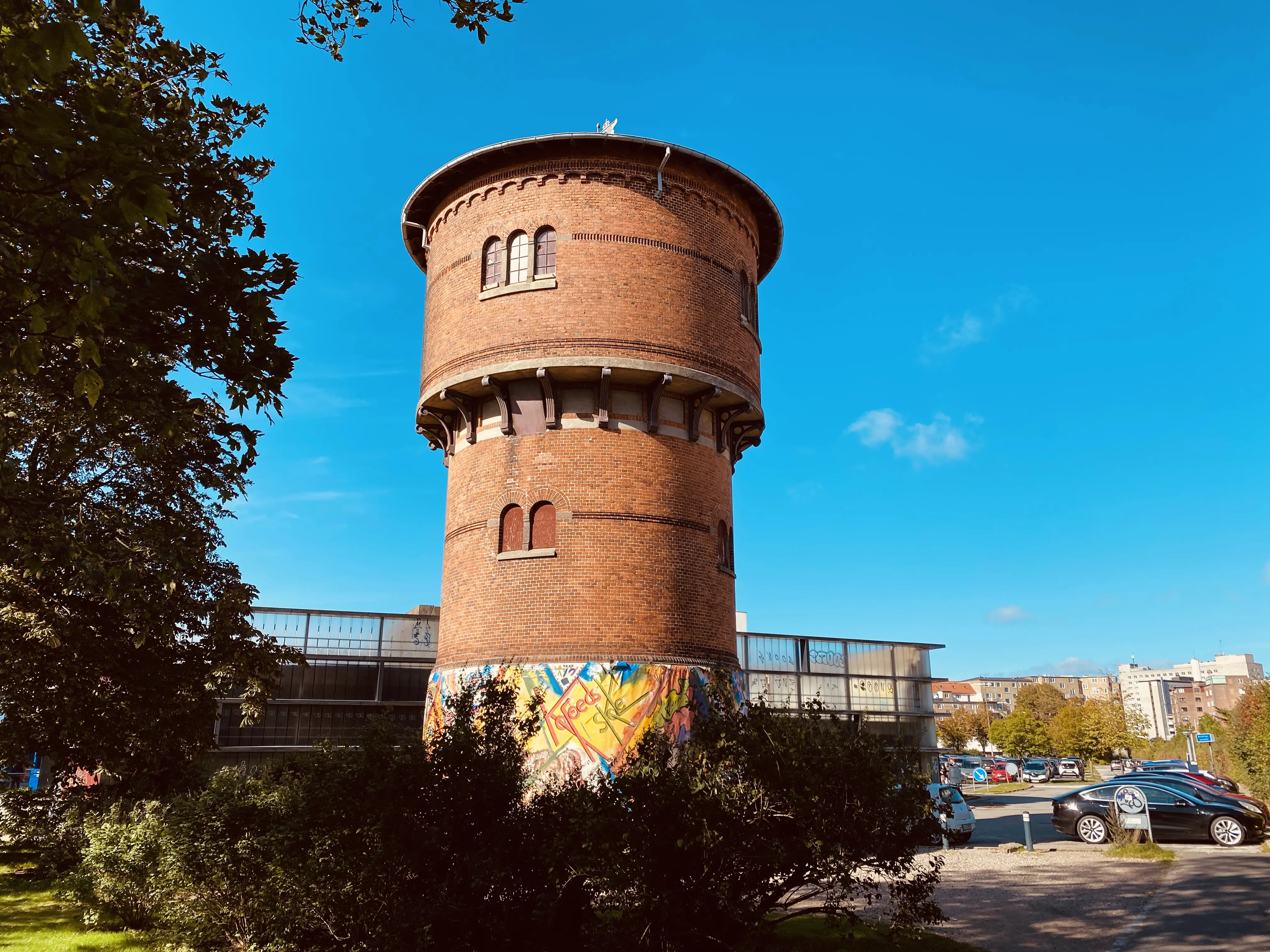 Billede af Aalborg Stations vandtårn.