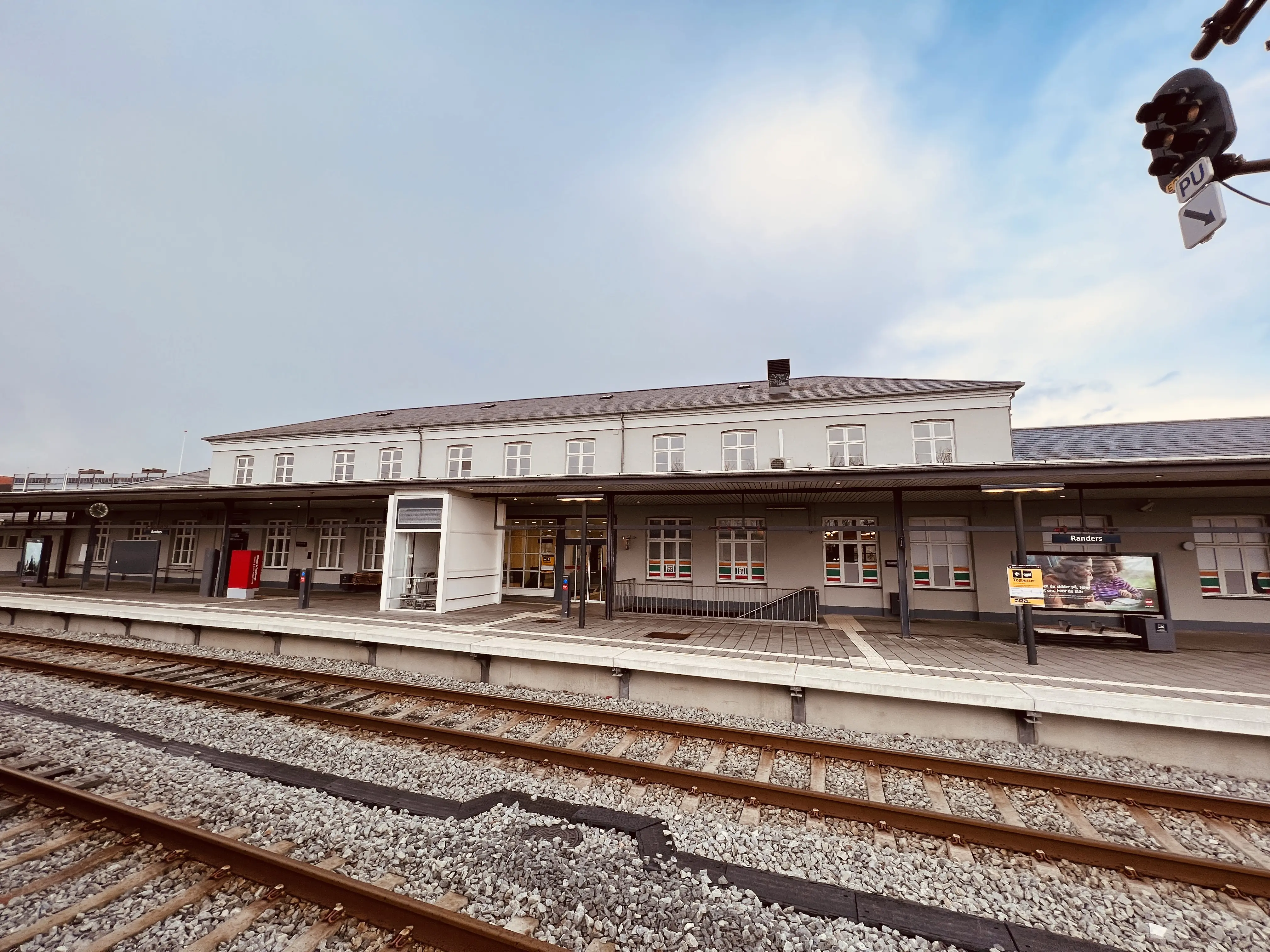 Billede af Randers Station.