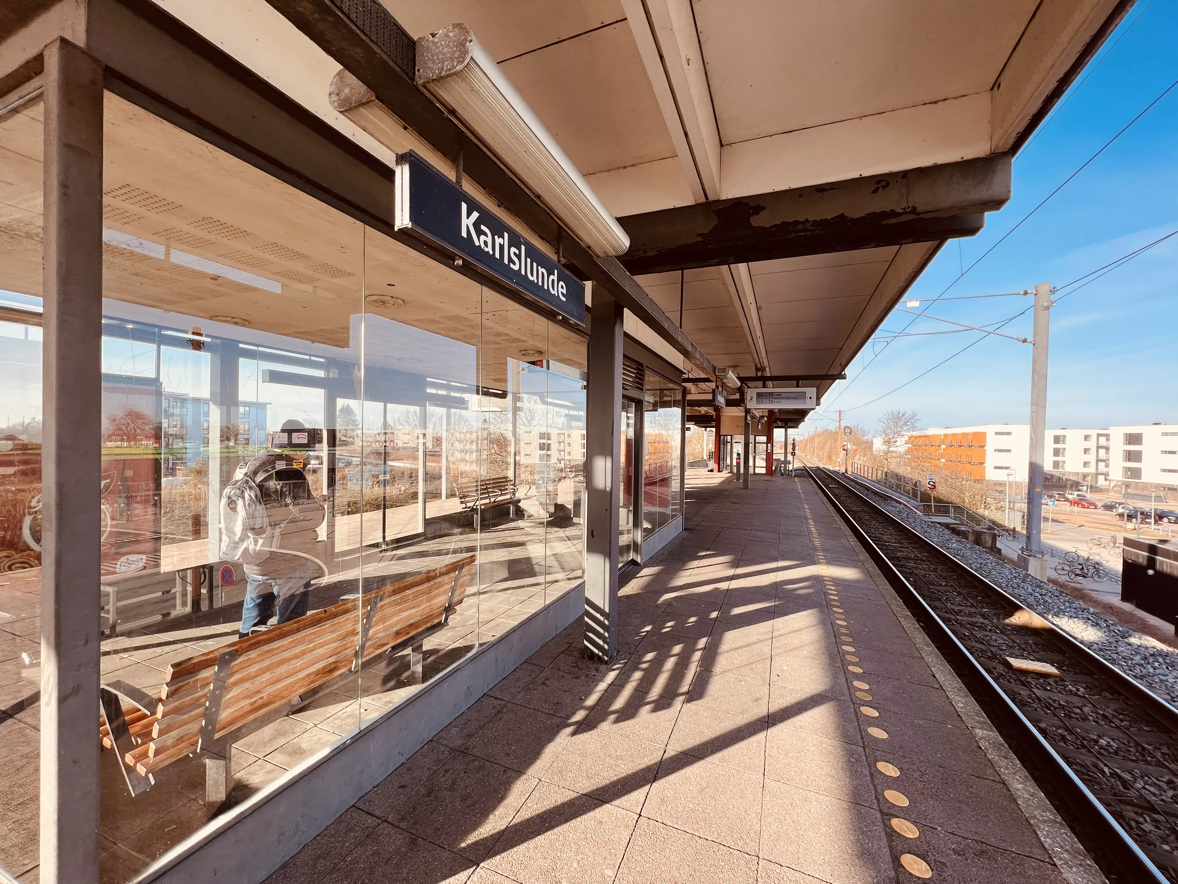 Billede af Karlslunde Station.