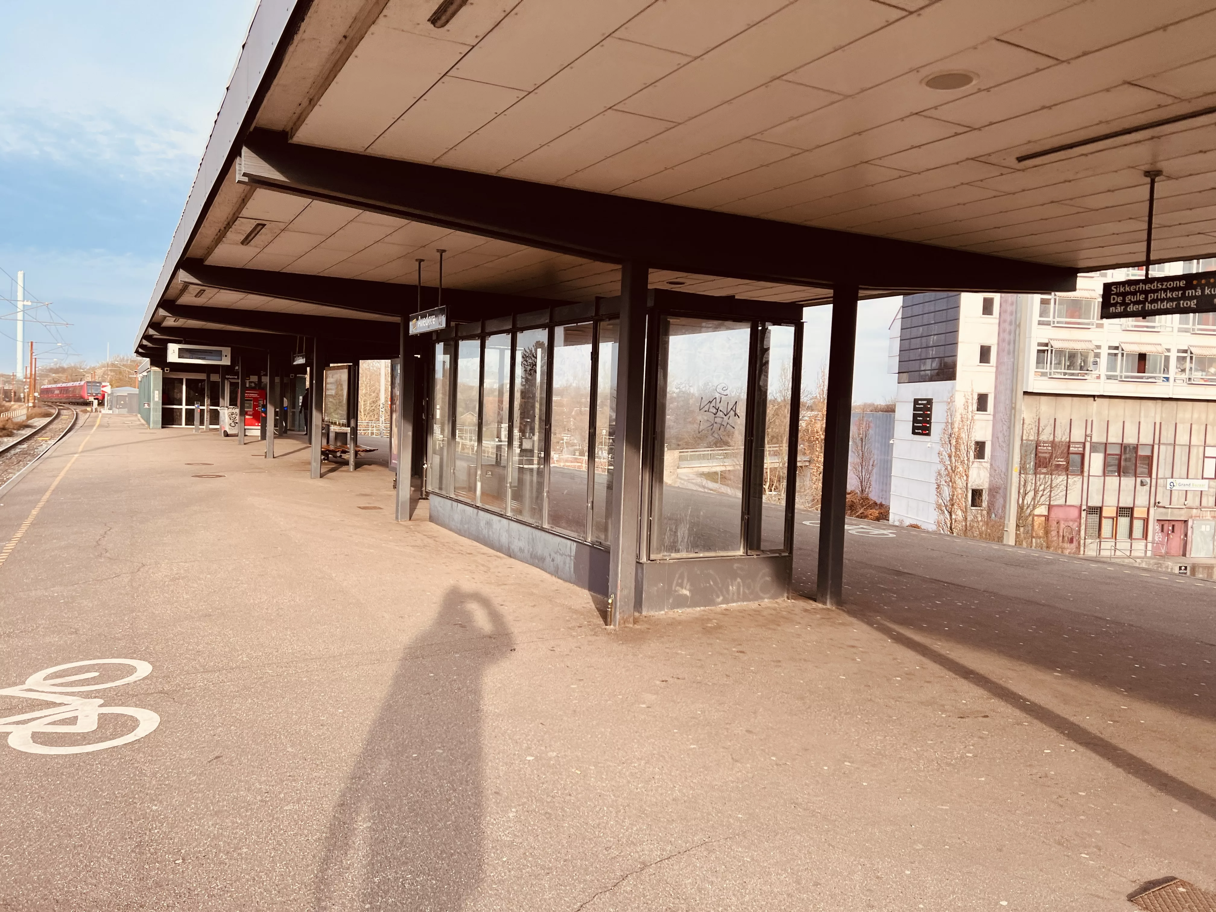 Billede af Avedøre S-togstrinbræt.