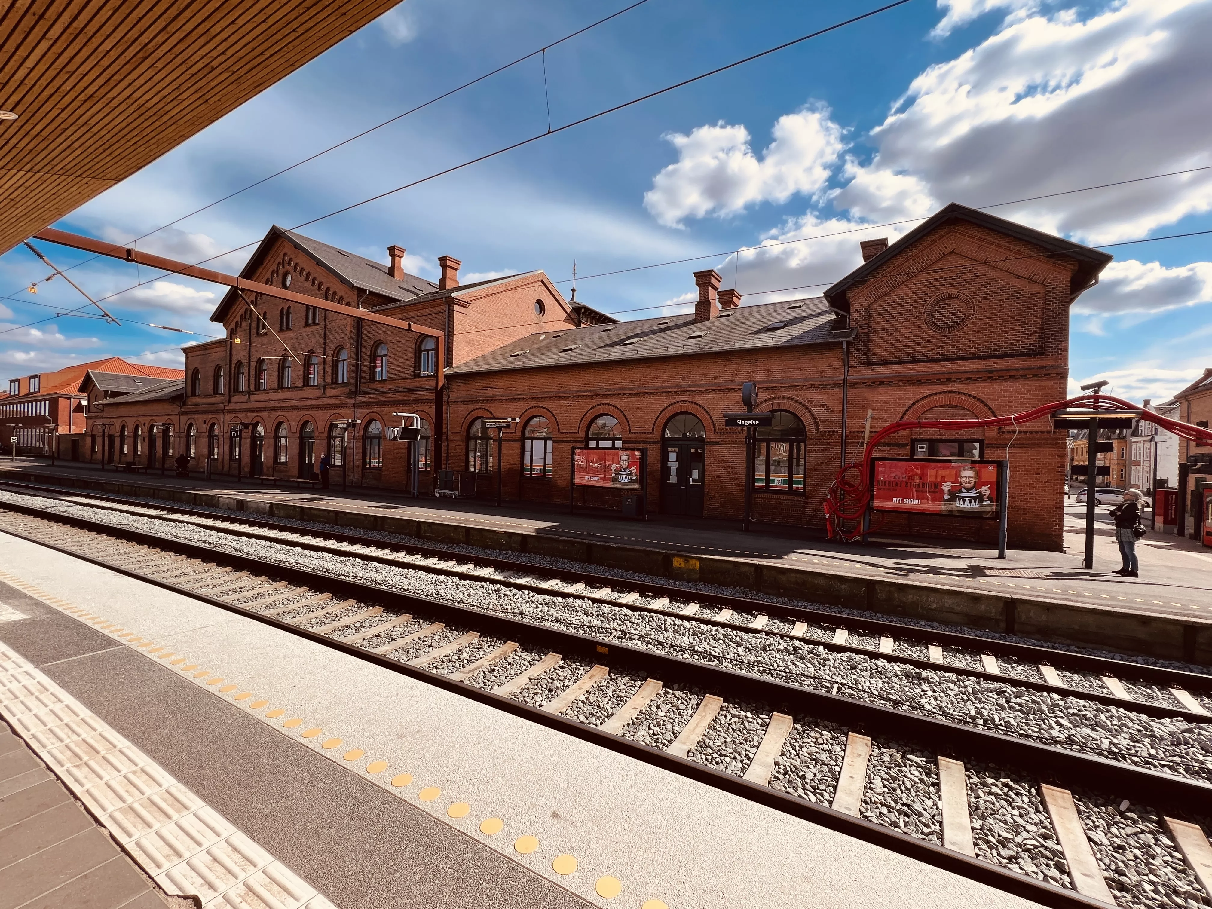 Billede af Slagelse Station.