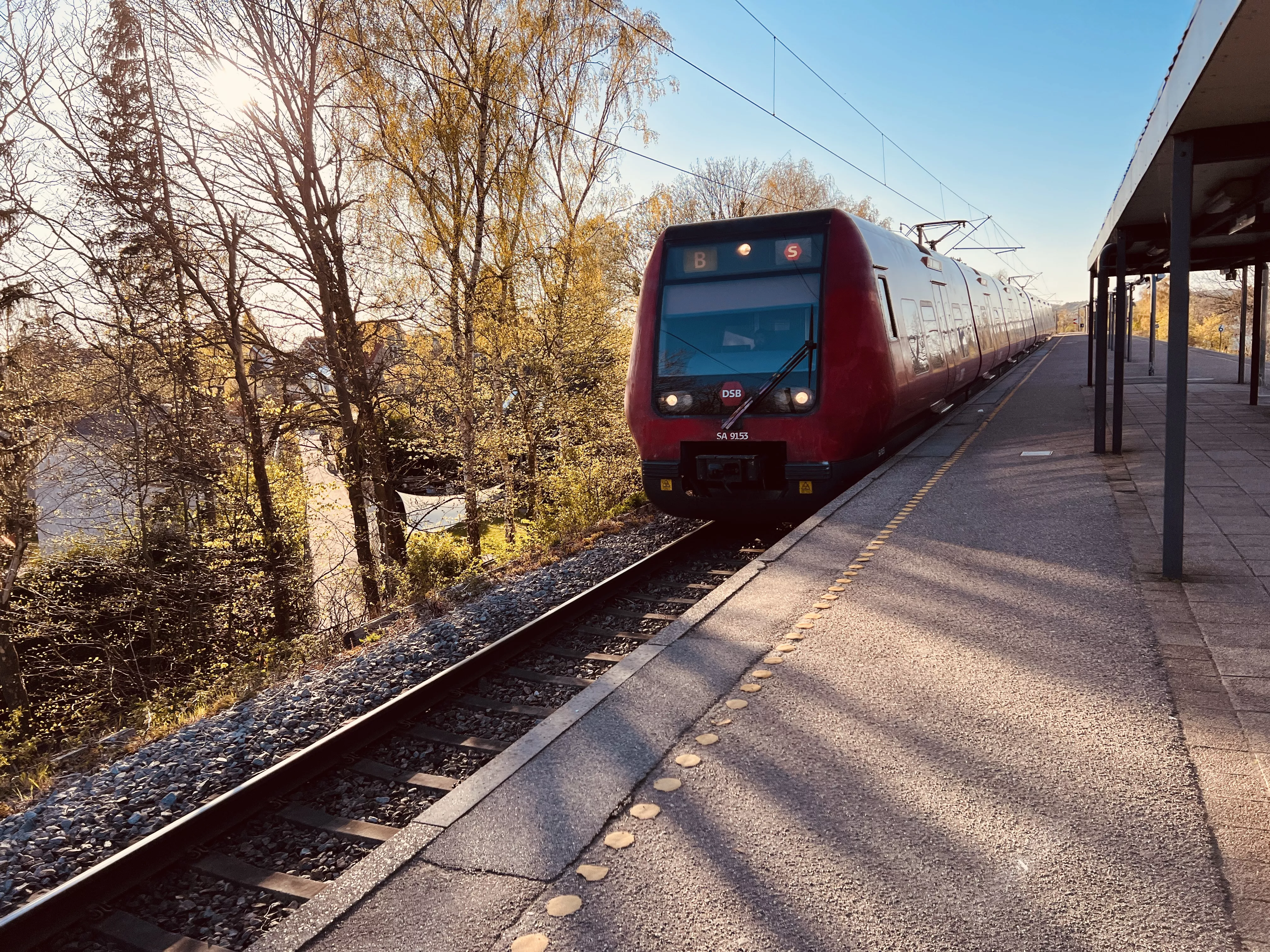 Billede af Stengården S-togstrinbræt.