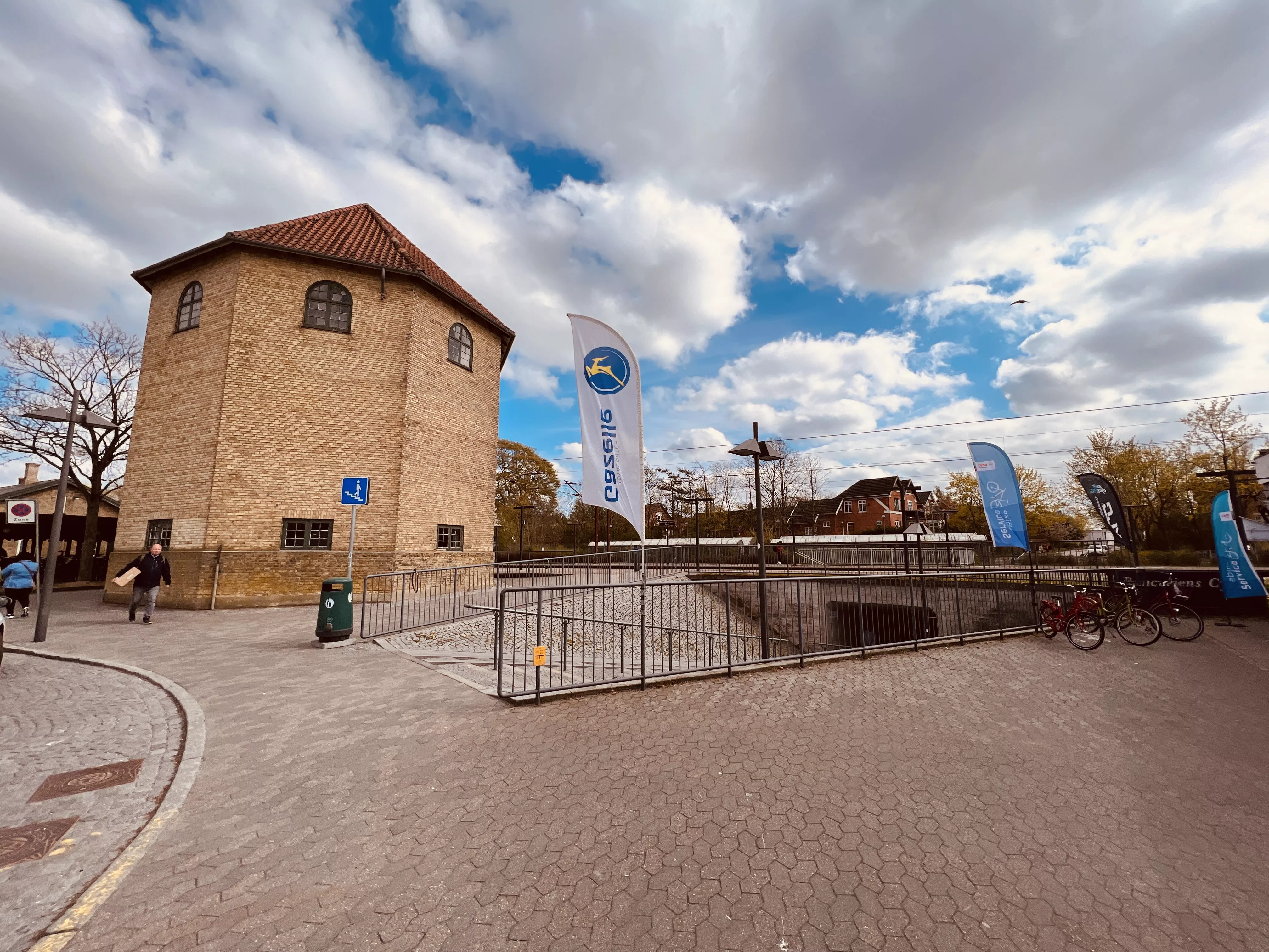 Billede af Sorø Stations vandtårn.