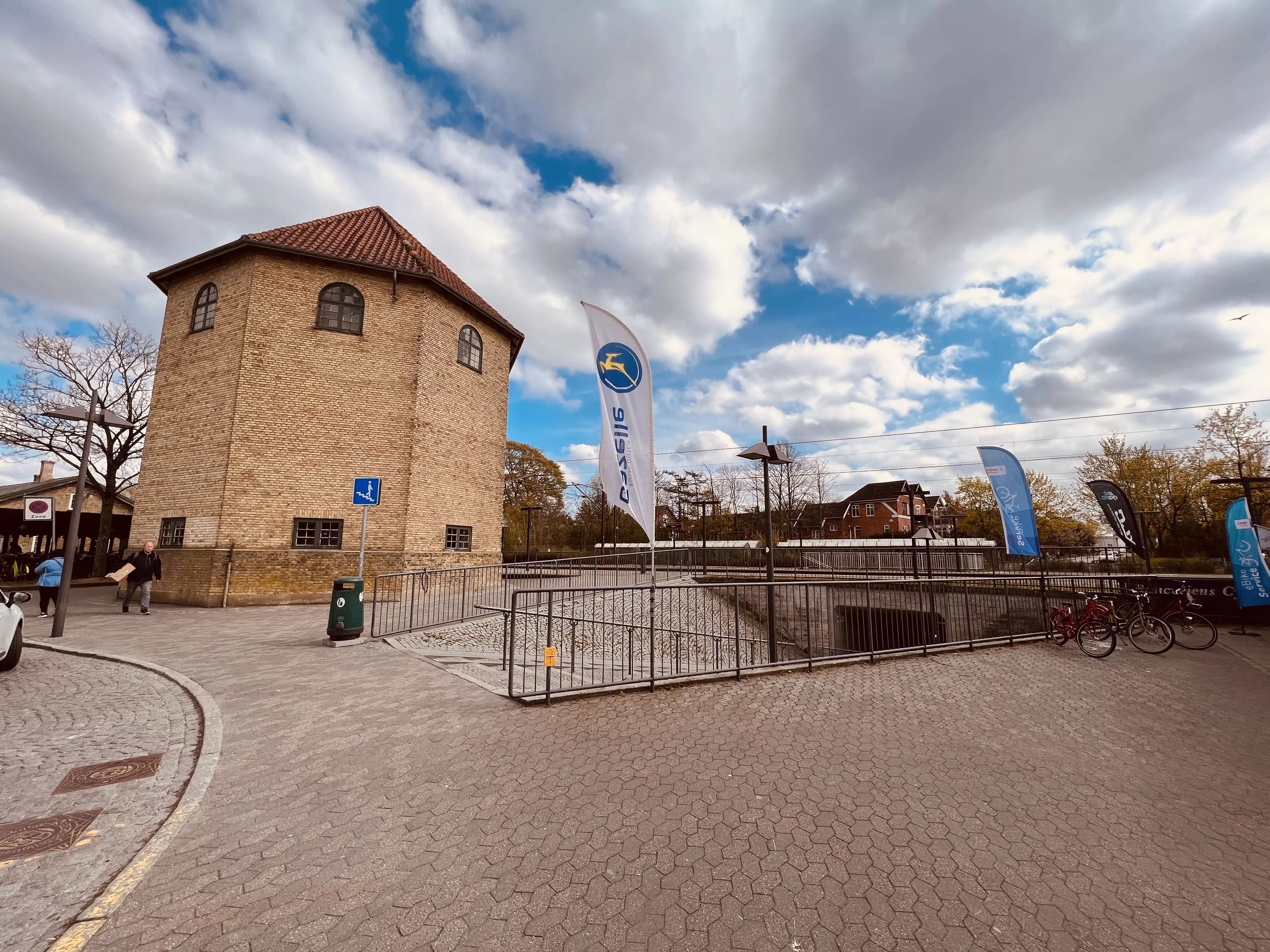 Billede af Sorø Stations vandtårn.