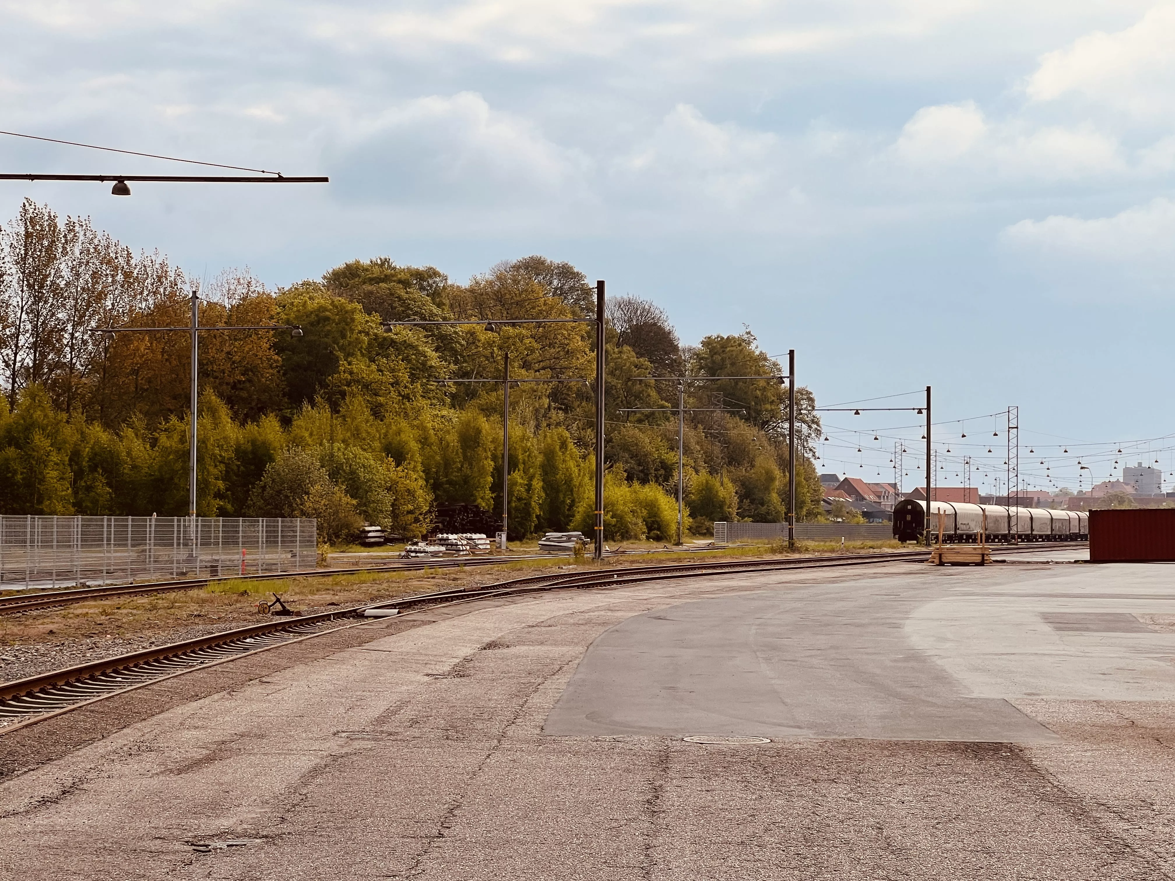 Billede af Fredericia godsstation Teknisk Station.