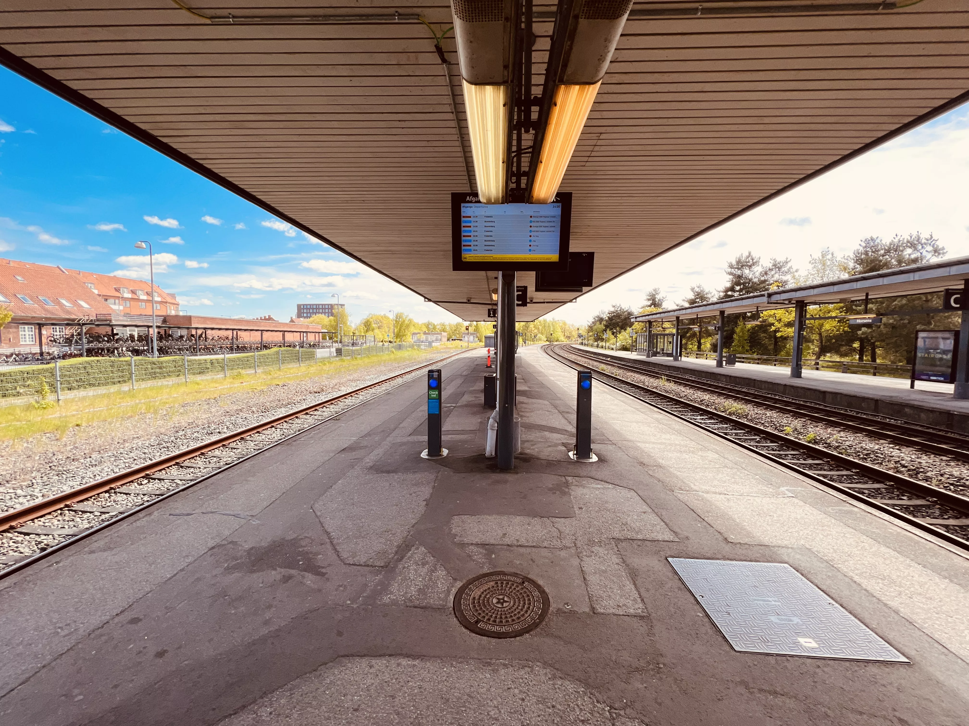 Billede af Horsens Station.