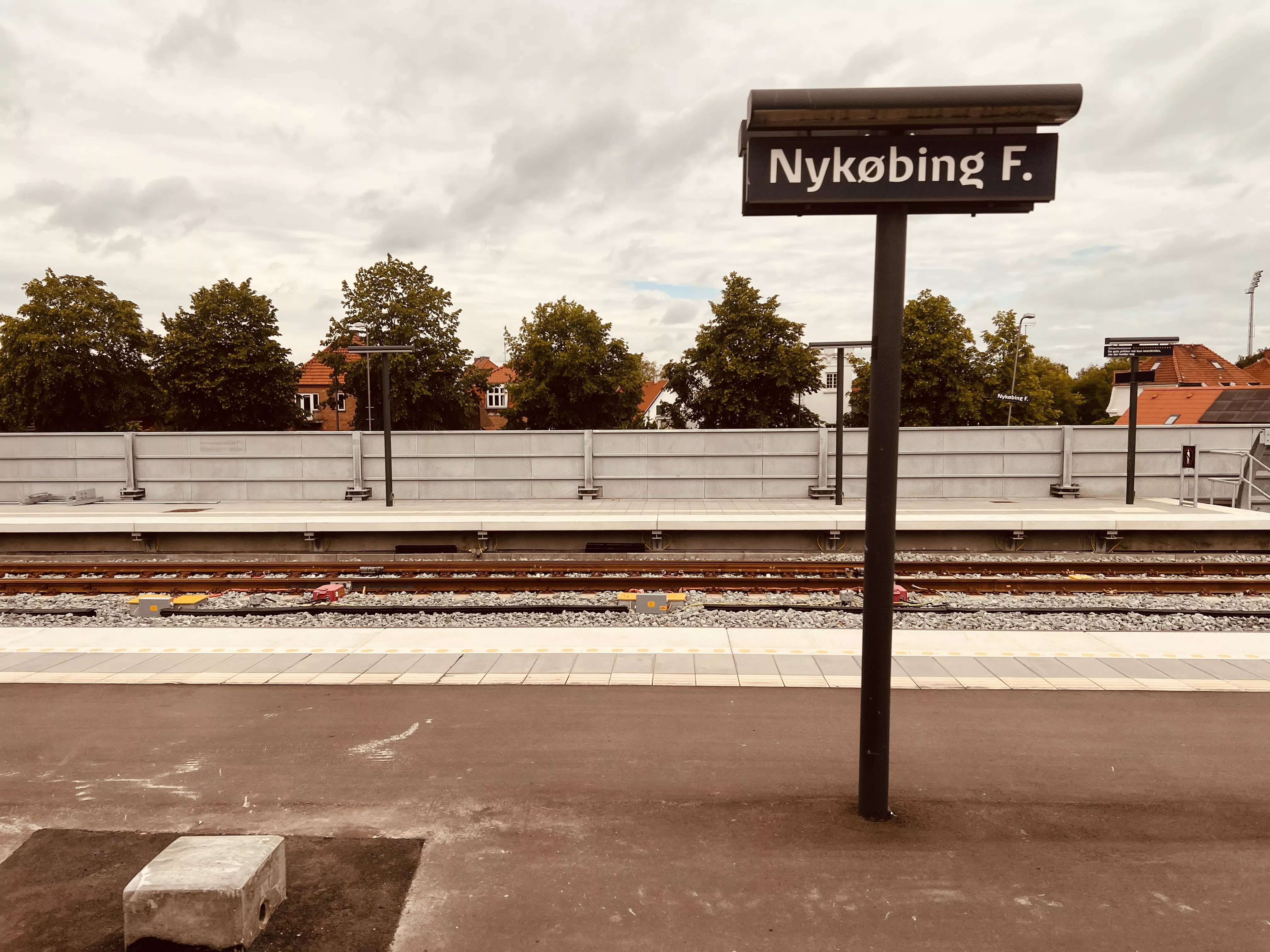 Billede af Nykøbing Falster Station.