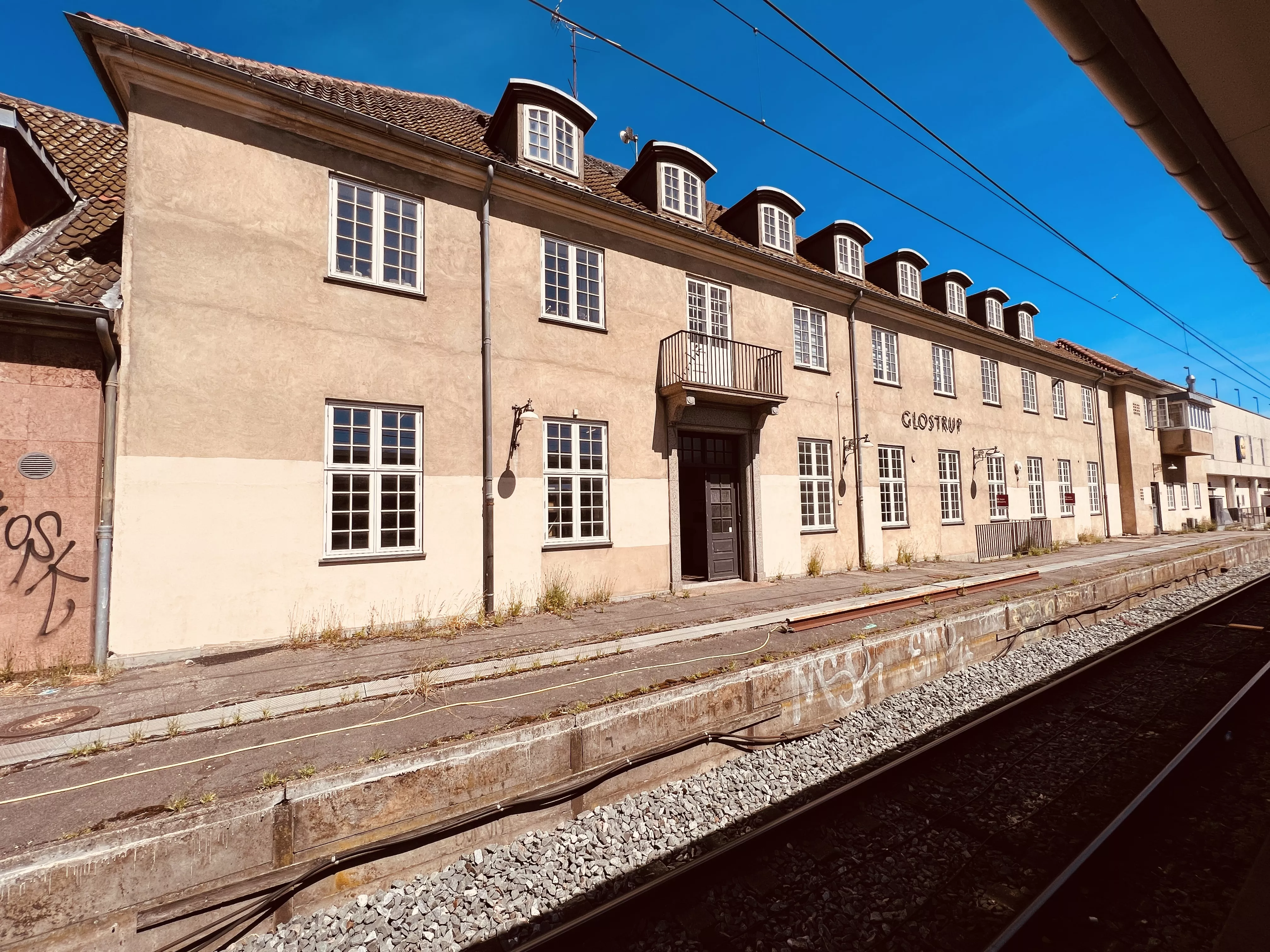 Billede af Glostrup Station.