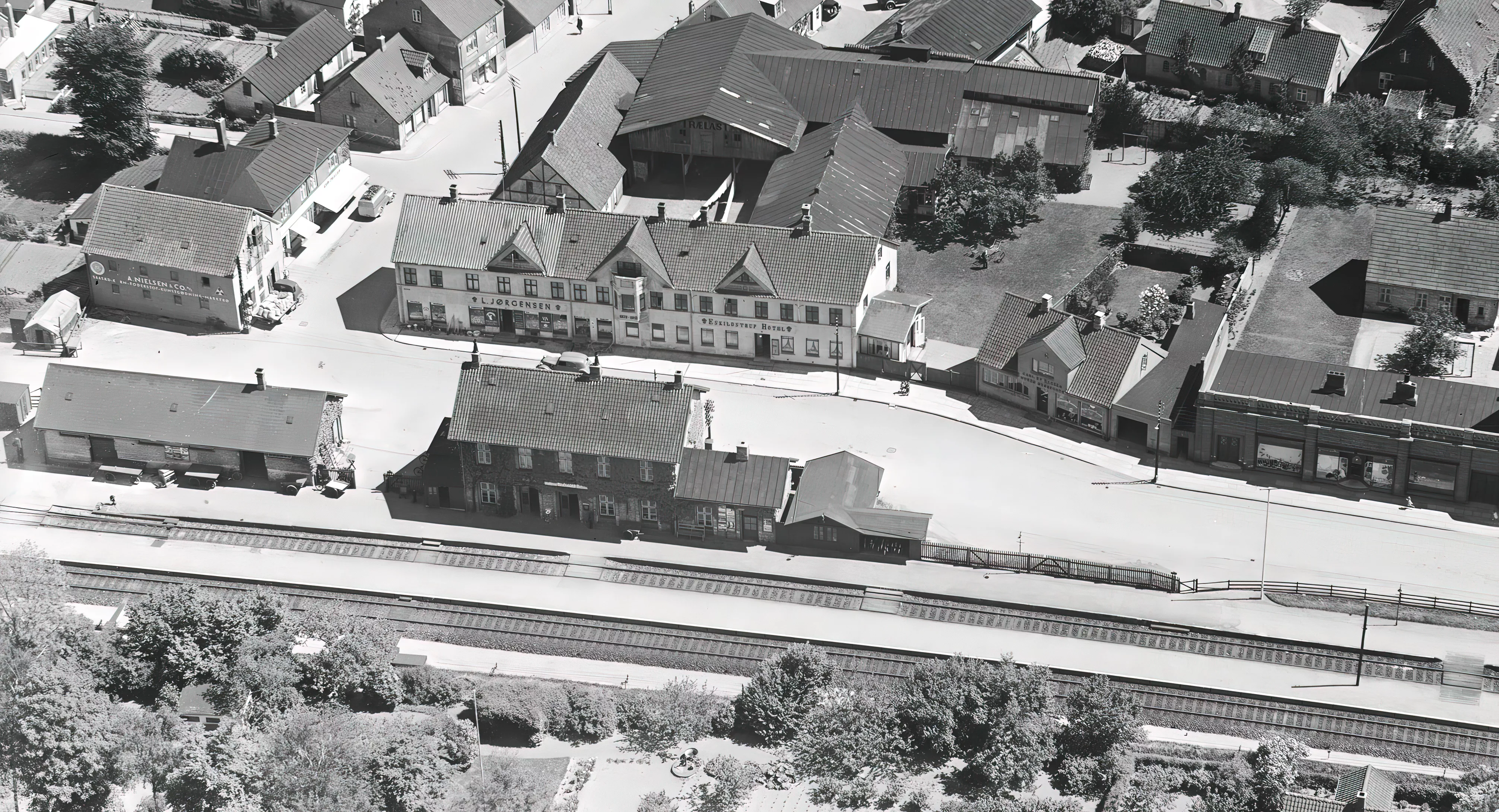 Billede af Eskilstrup Station.