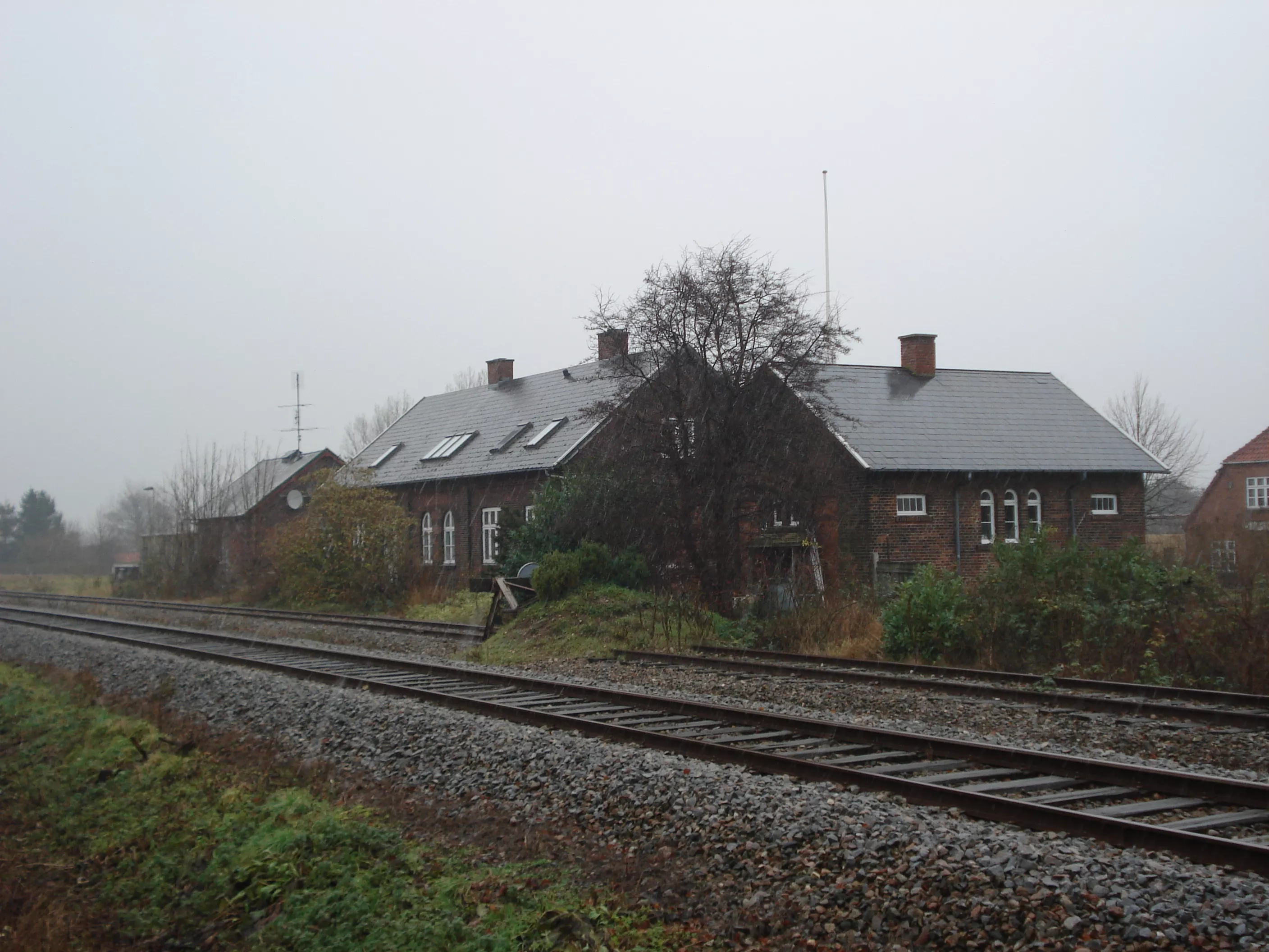 Billede af Væggerløse Station.