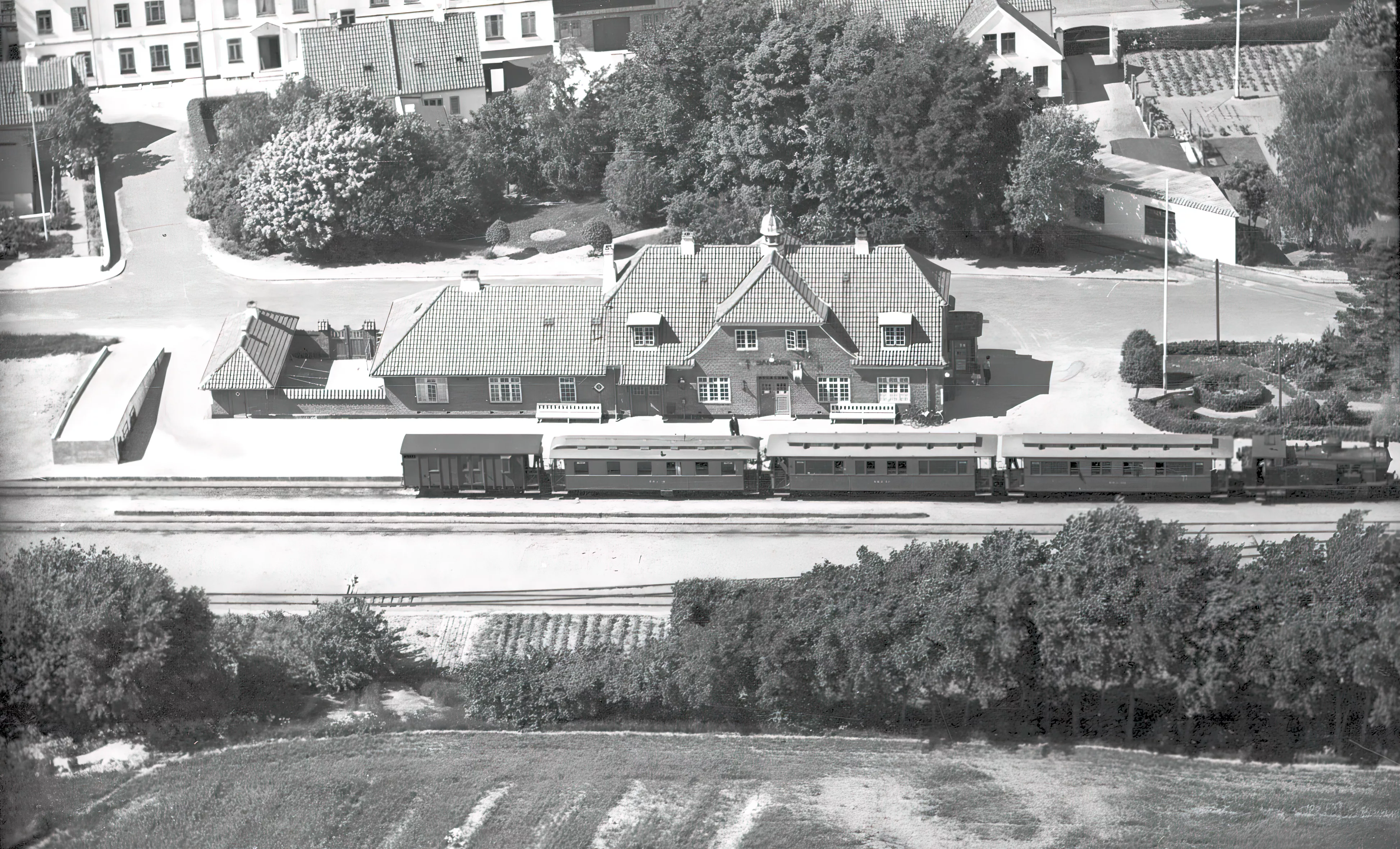 Billede af Hammershus Station.