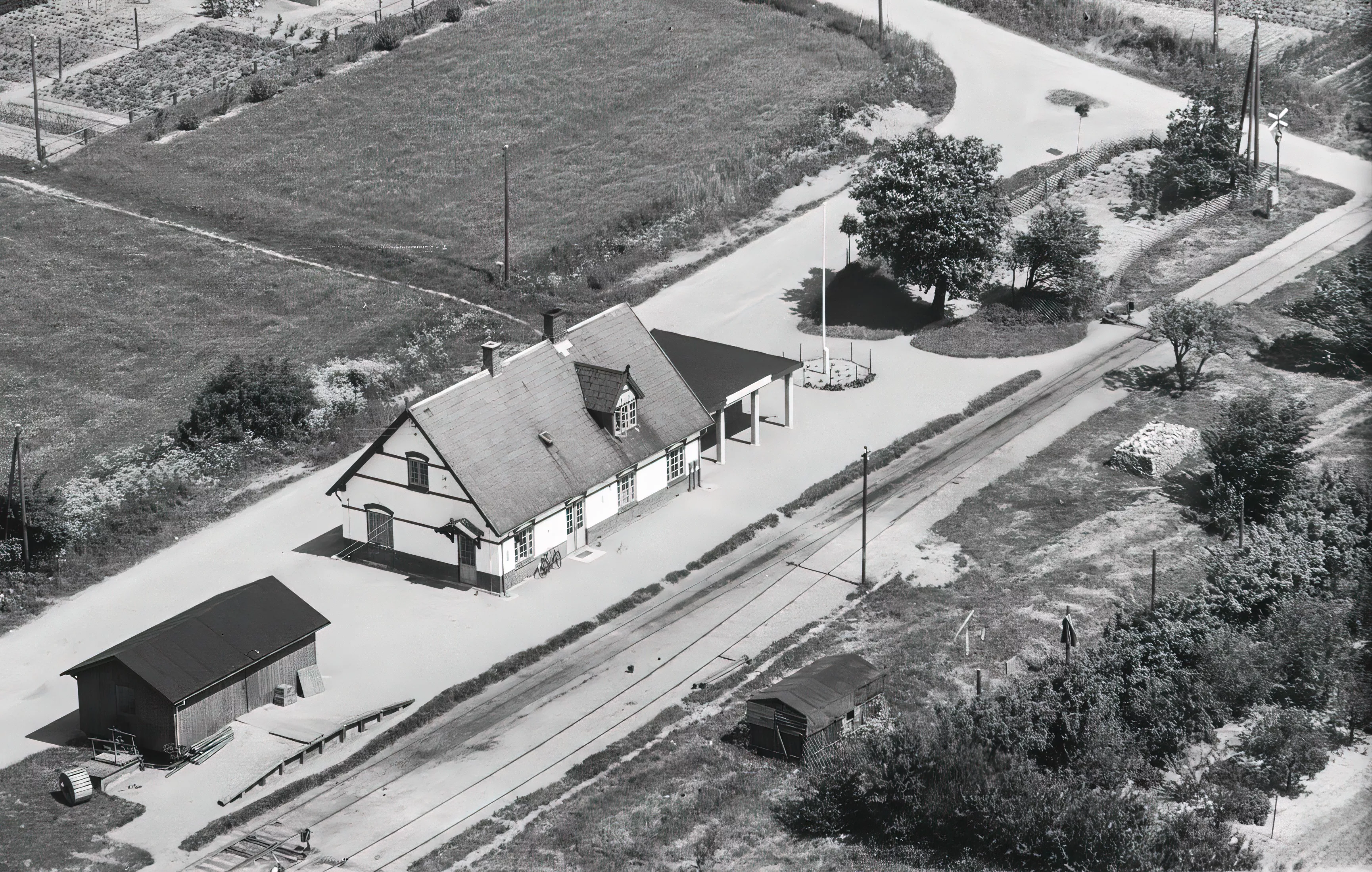 Billede af Langebæk Station.