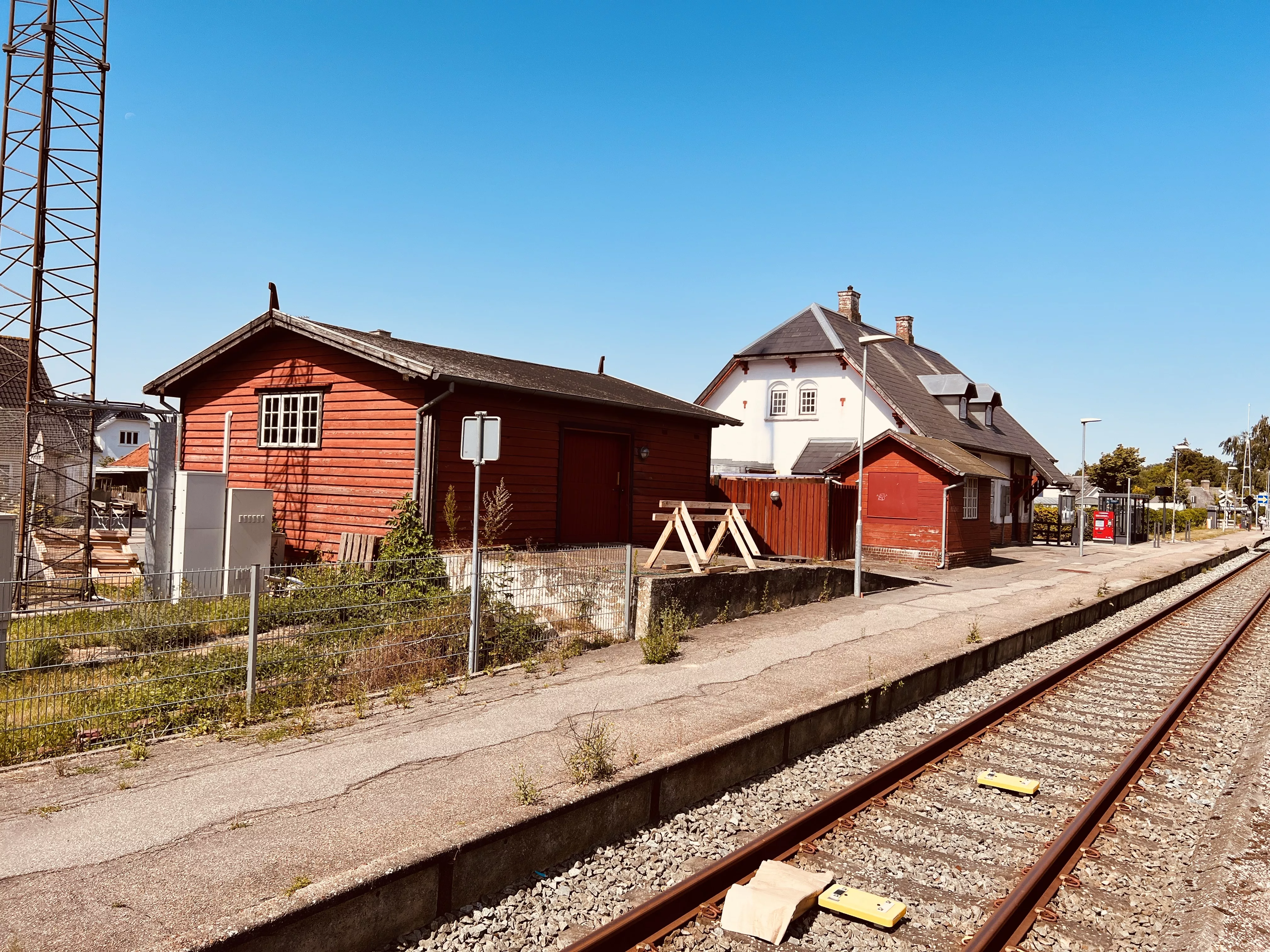 Billede af Lille Skensved Station.