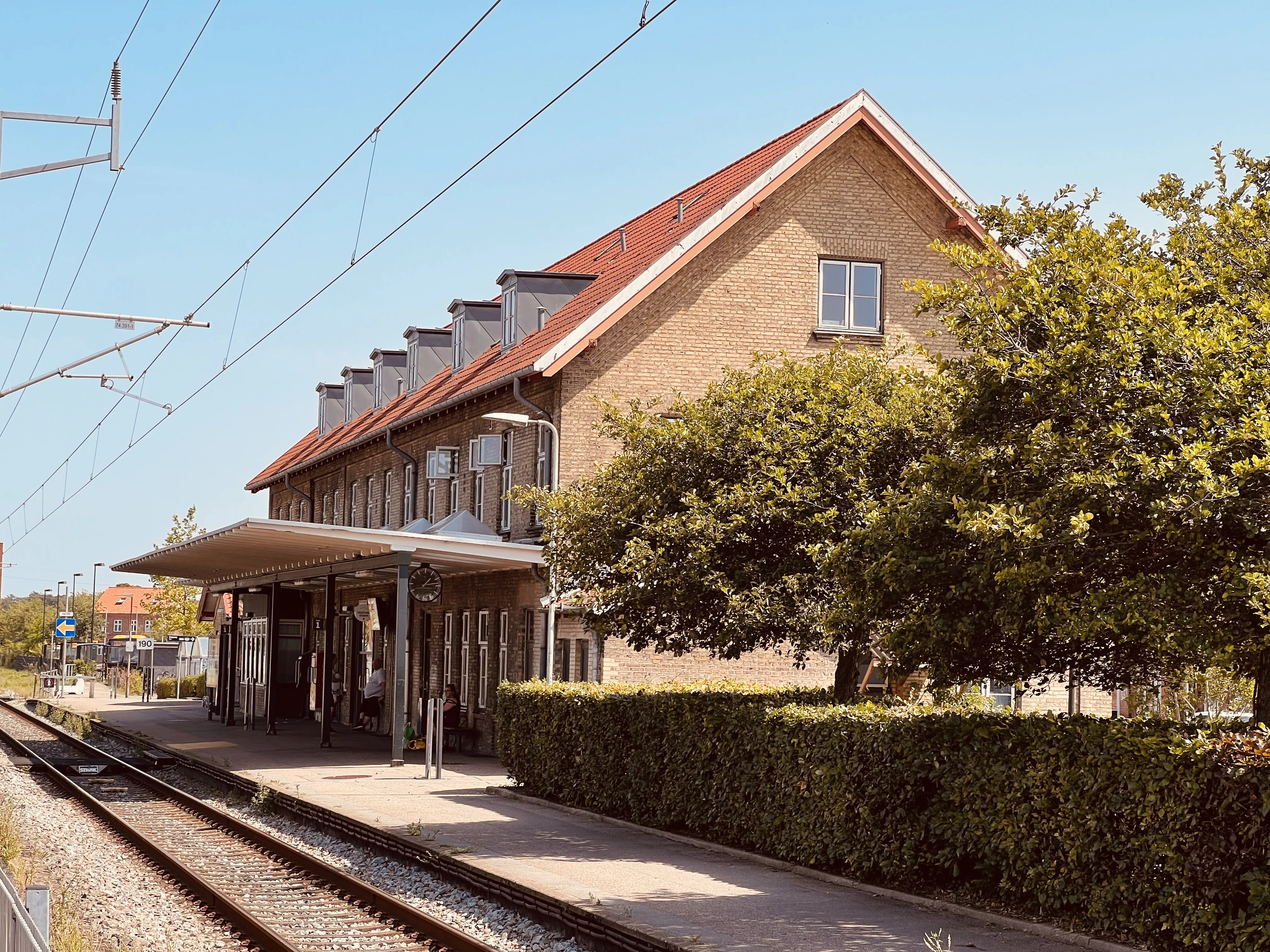 Billede af Haslev Station.