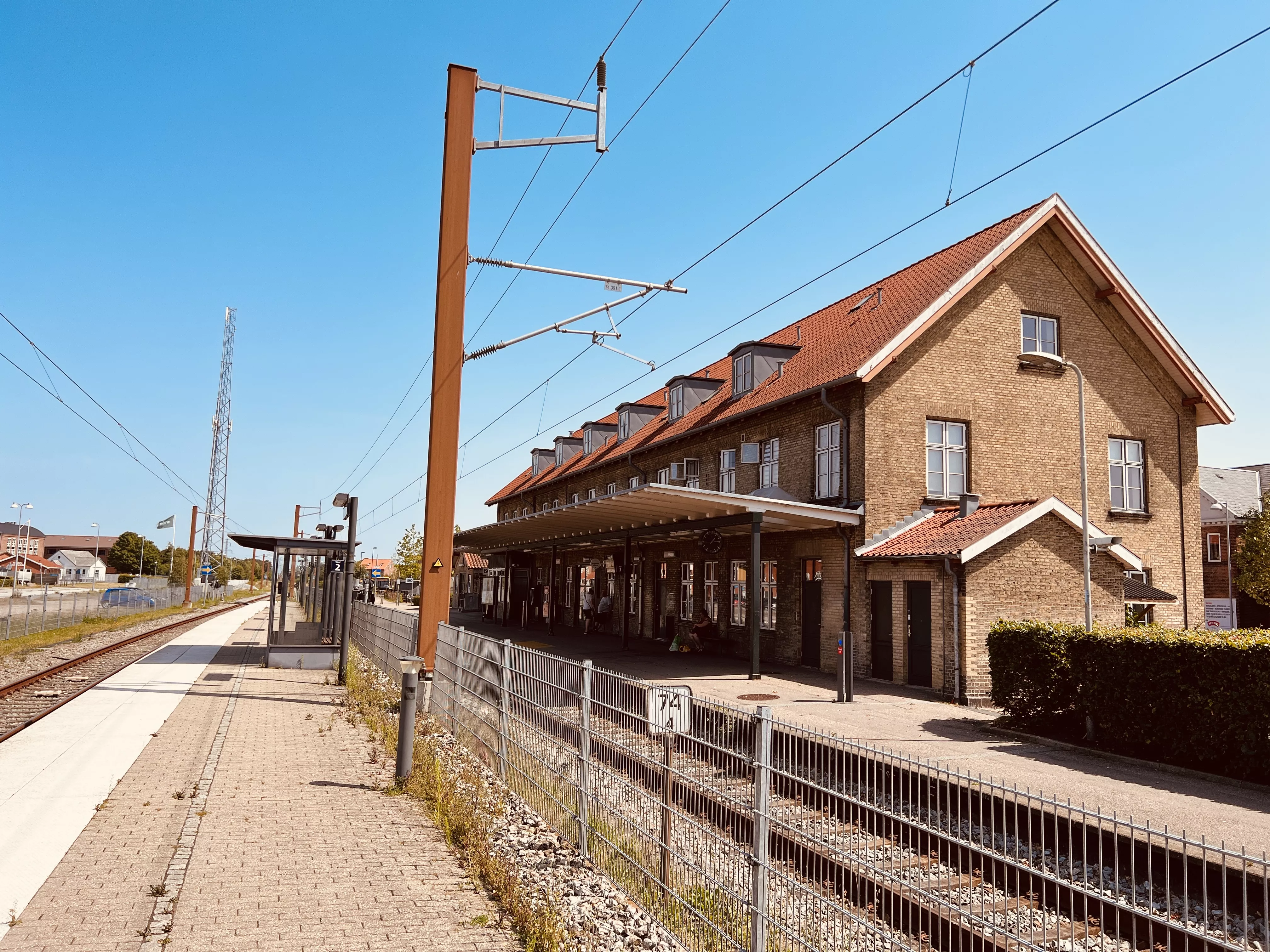 Billede af Haslev Station.