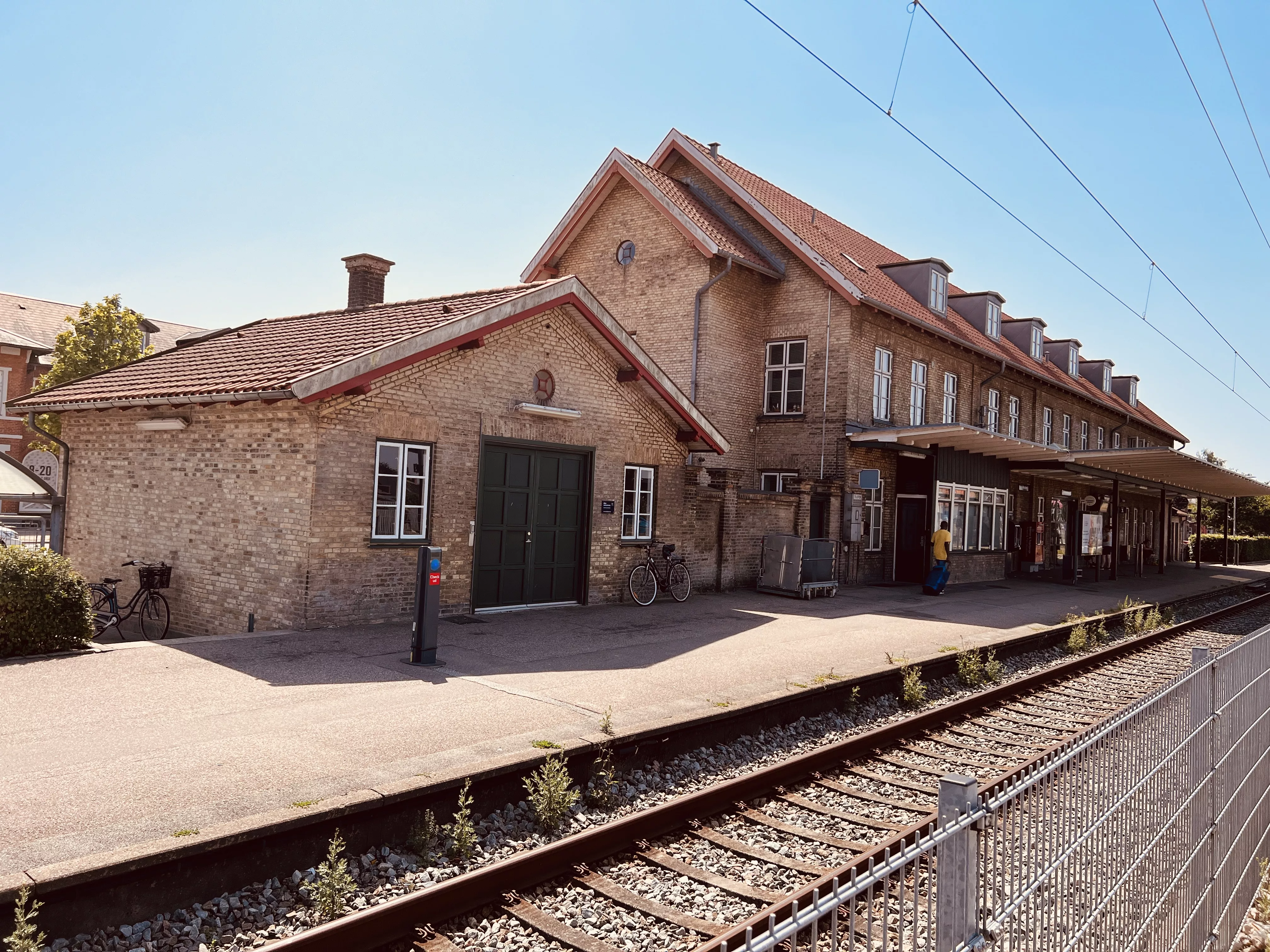 Billede af Haslev Station.