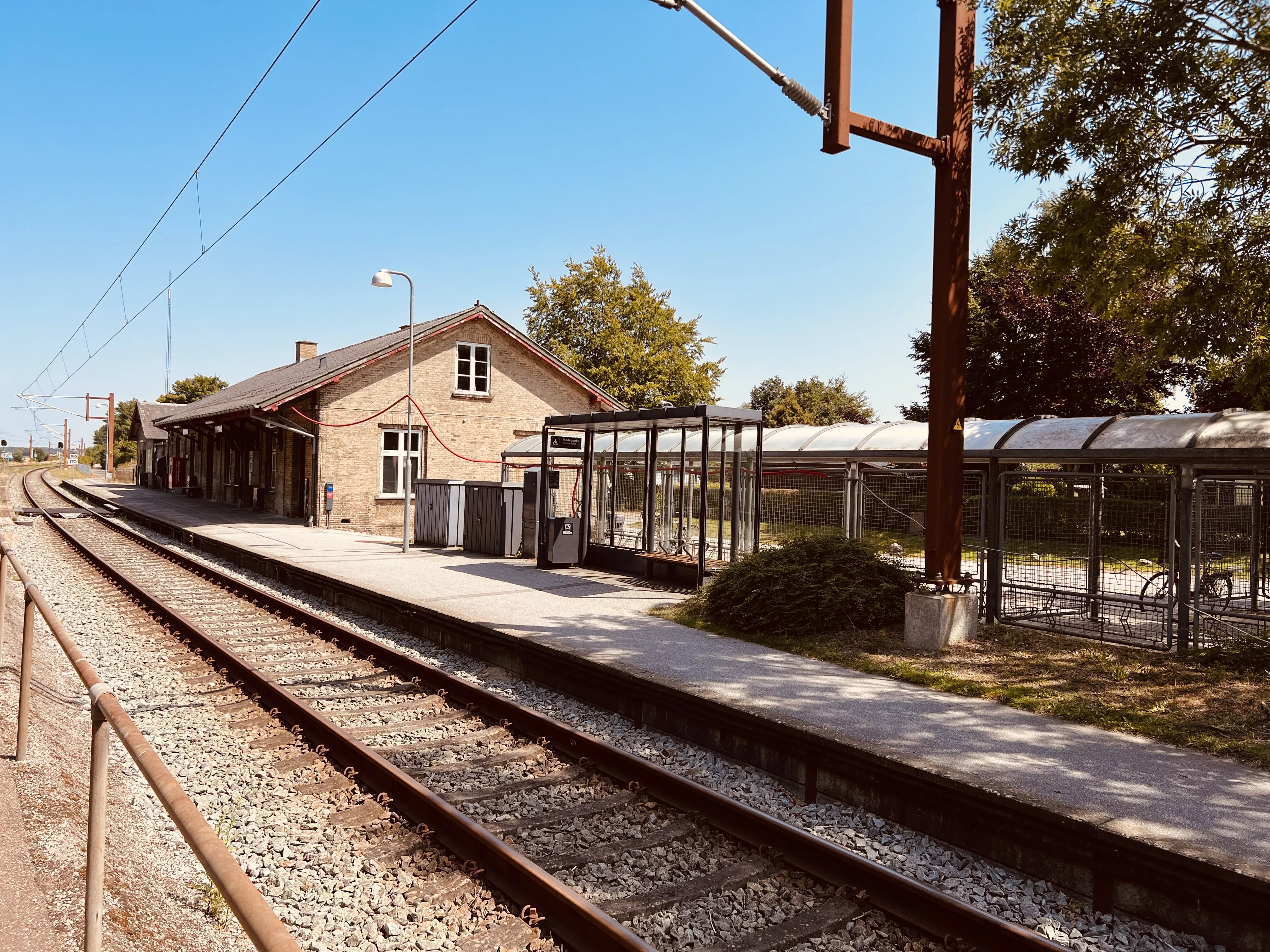 Billede af Holme-Olstrup Station.