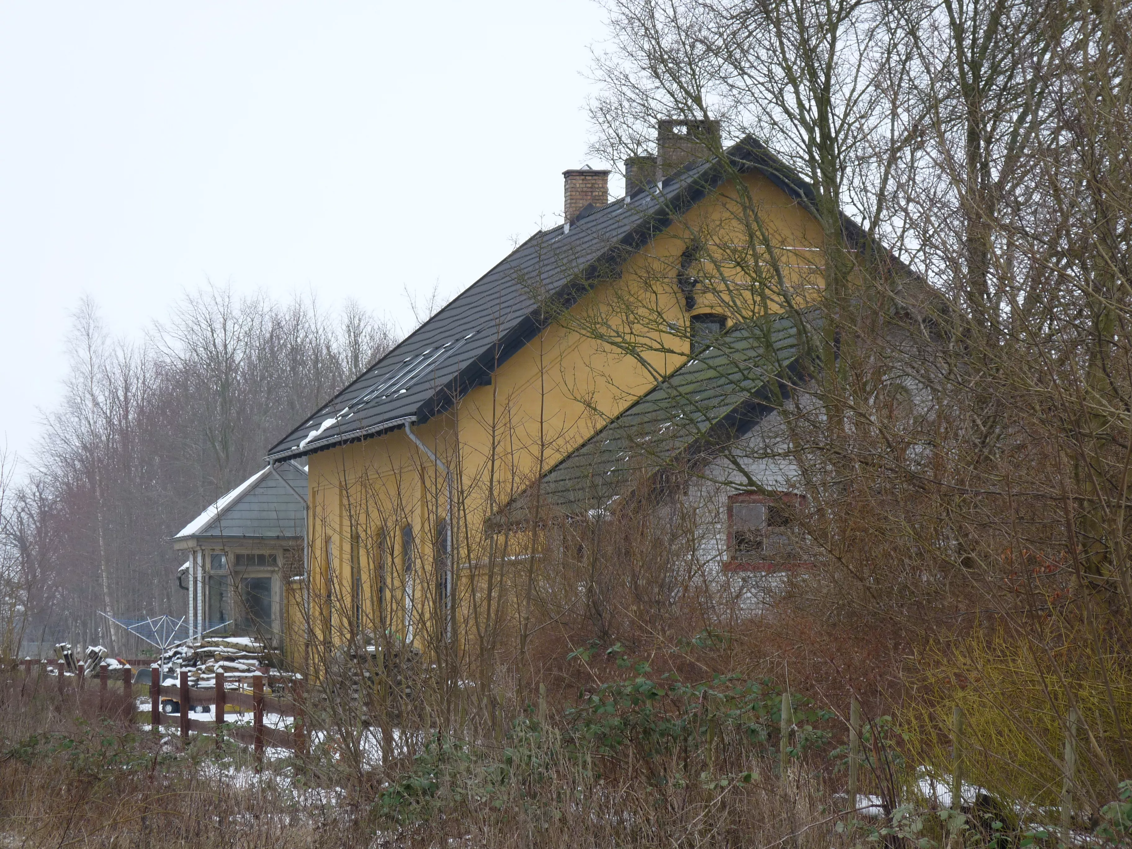 Billede af Hyllinge Station.