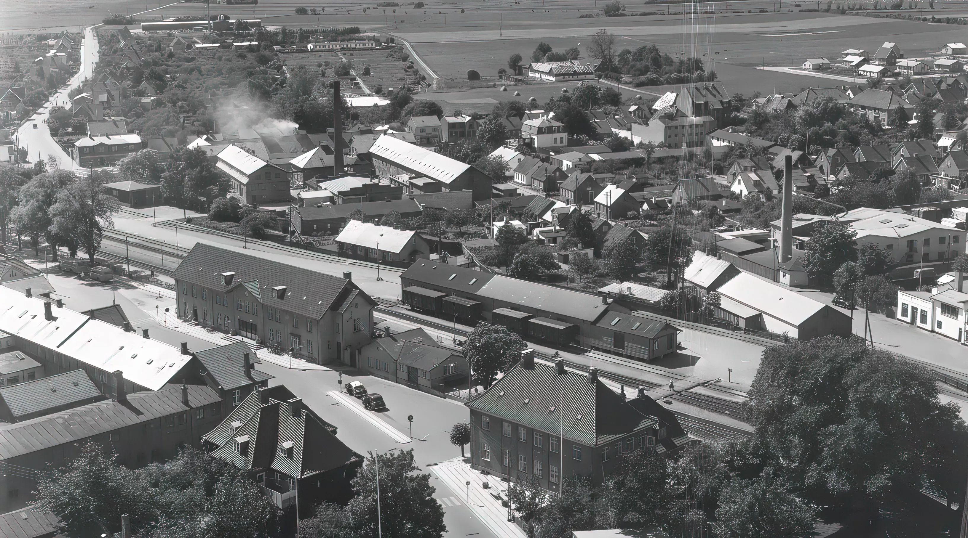 Billede af Haslev Station.