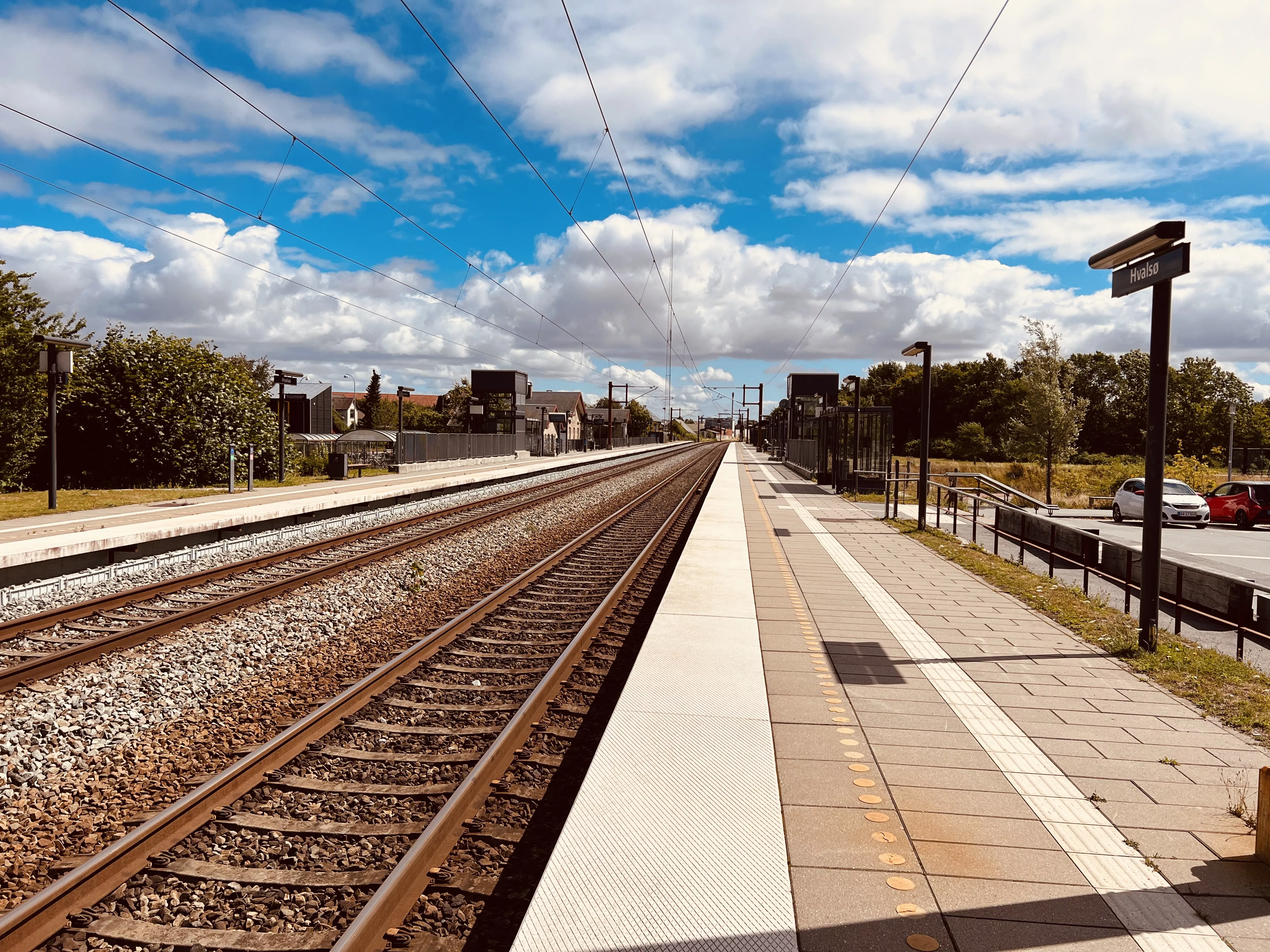 Billede af Hvalsø Station.