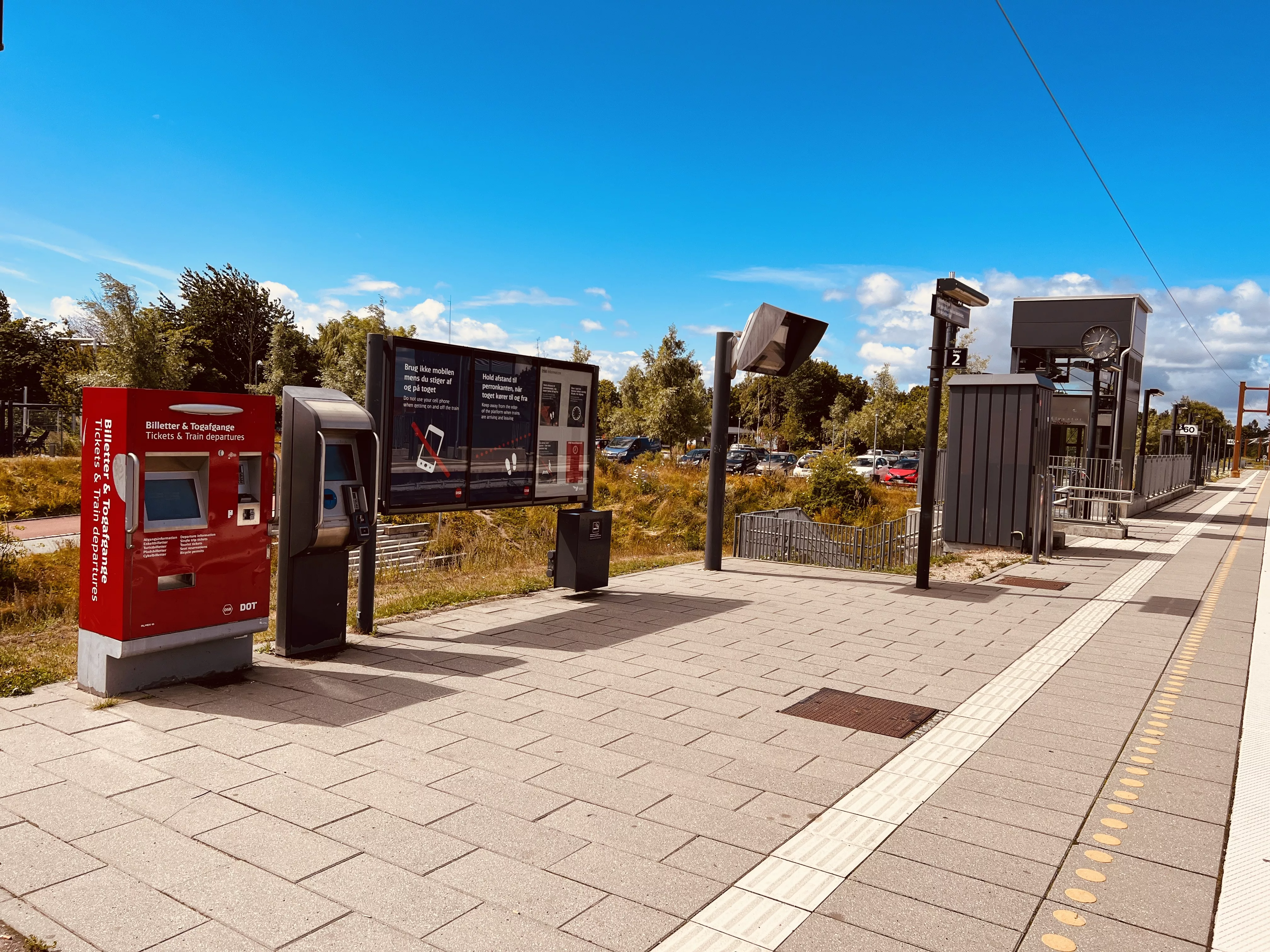 Billede af Hvalsø Station.