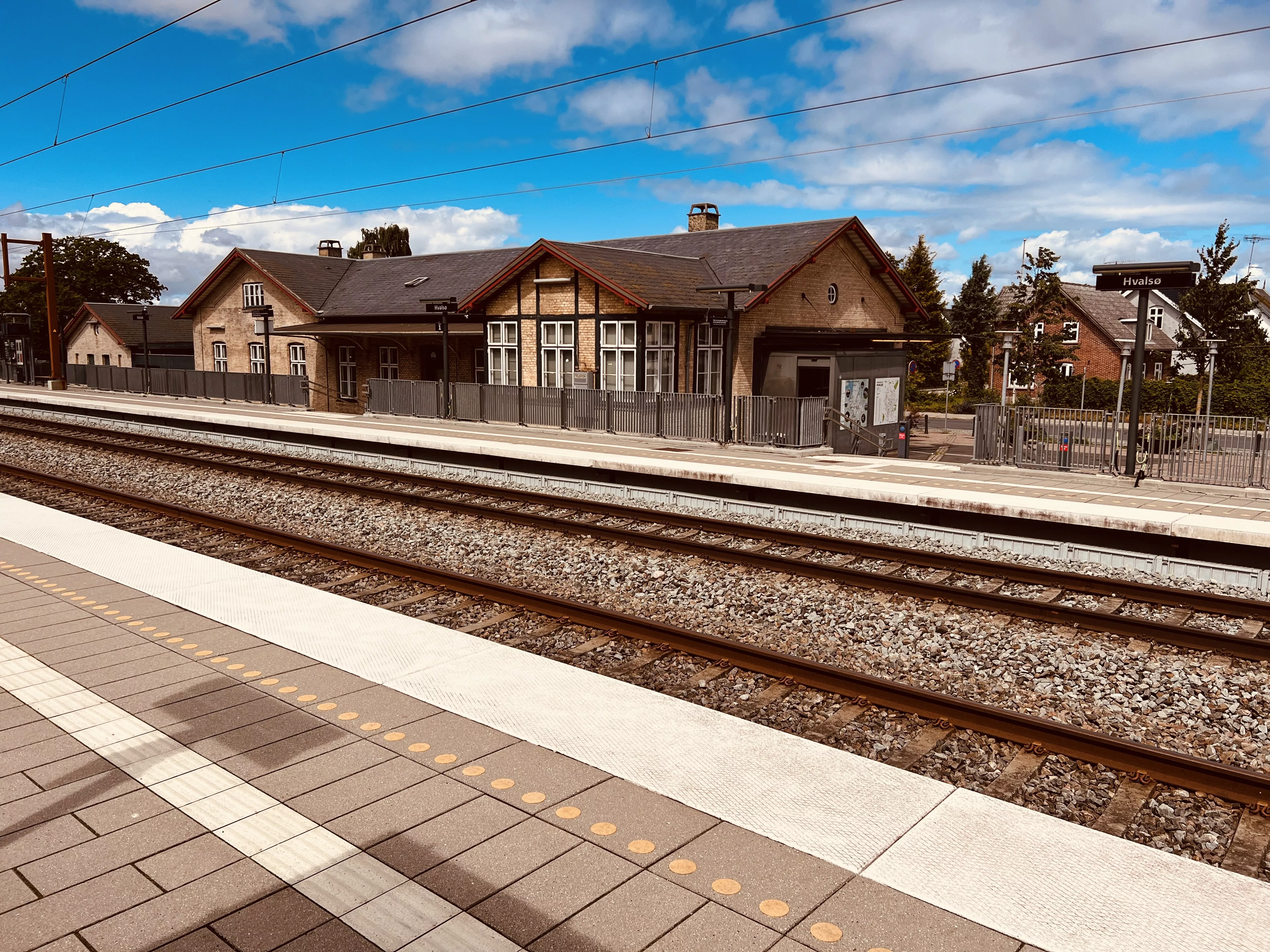 Billede af Hvalsø Station.