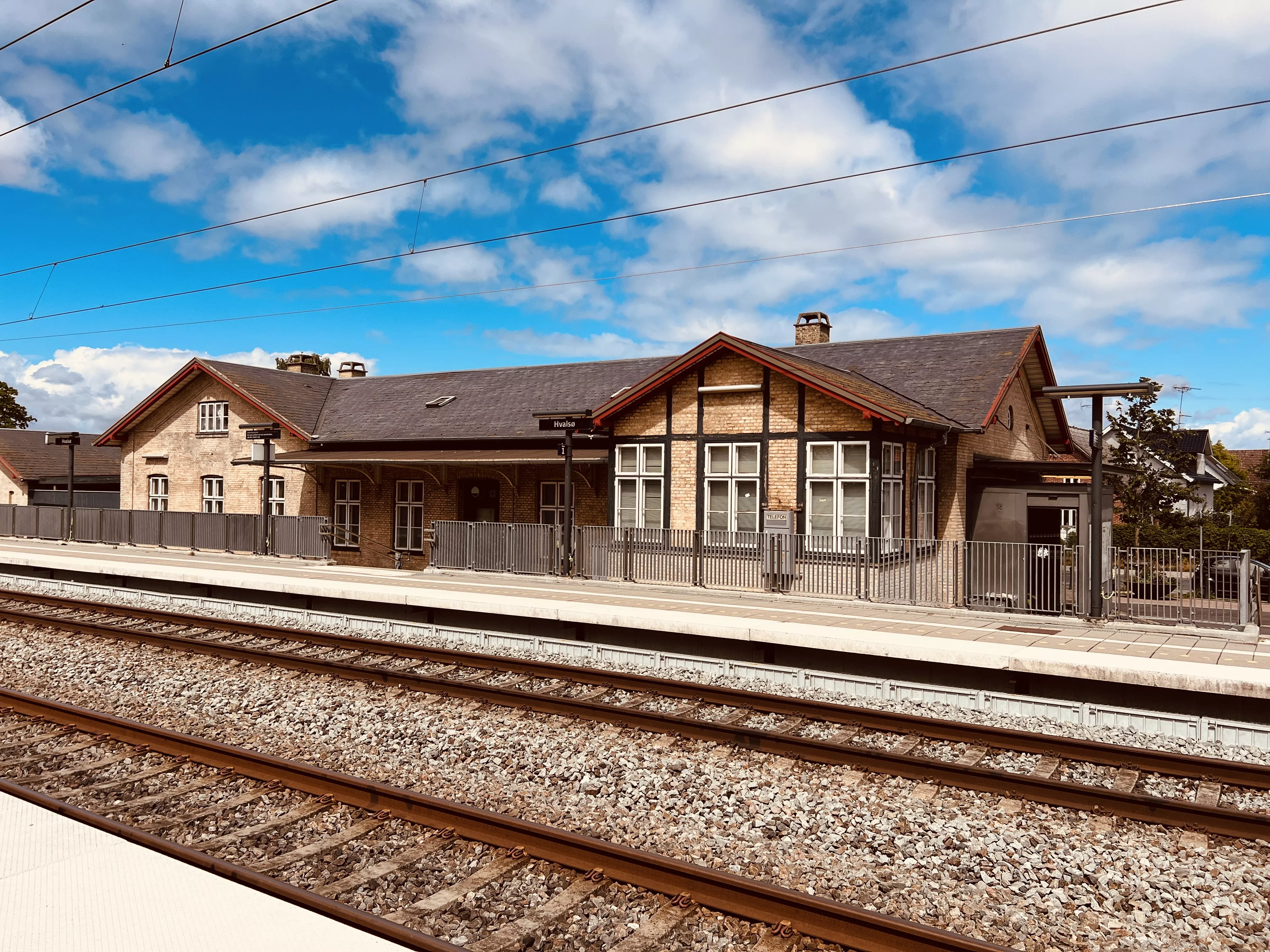 Billede af Hvalsø Station.