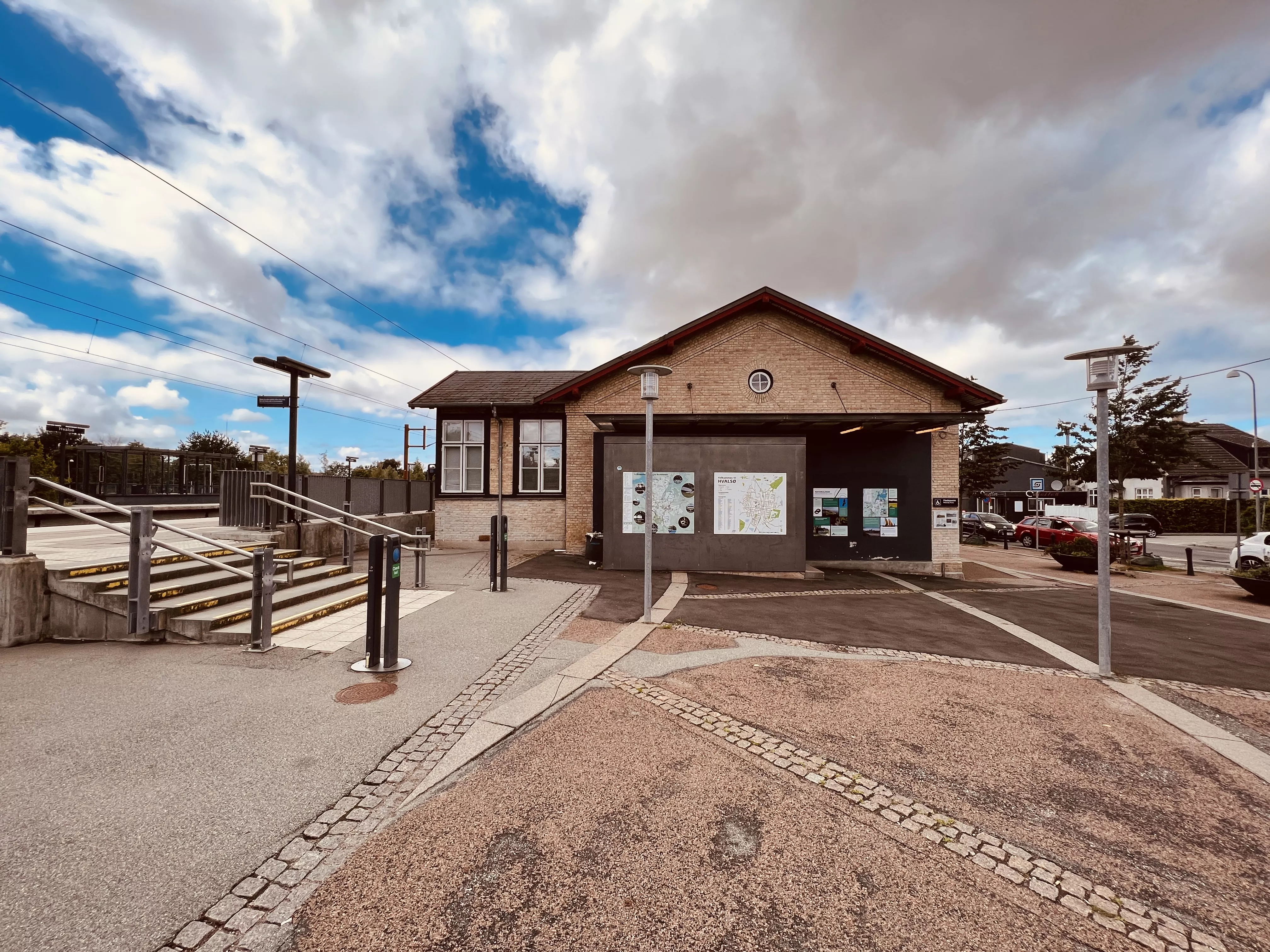 Billede af Hvalsø Station.