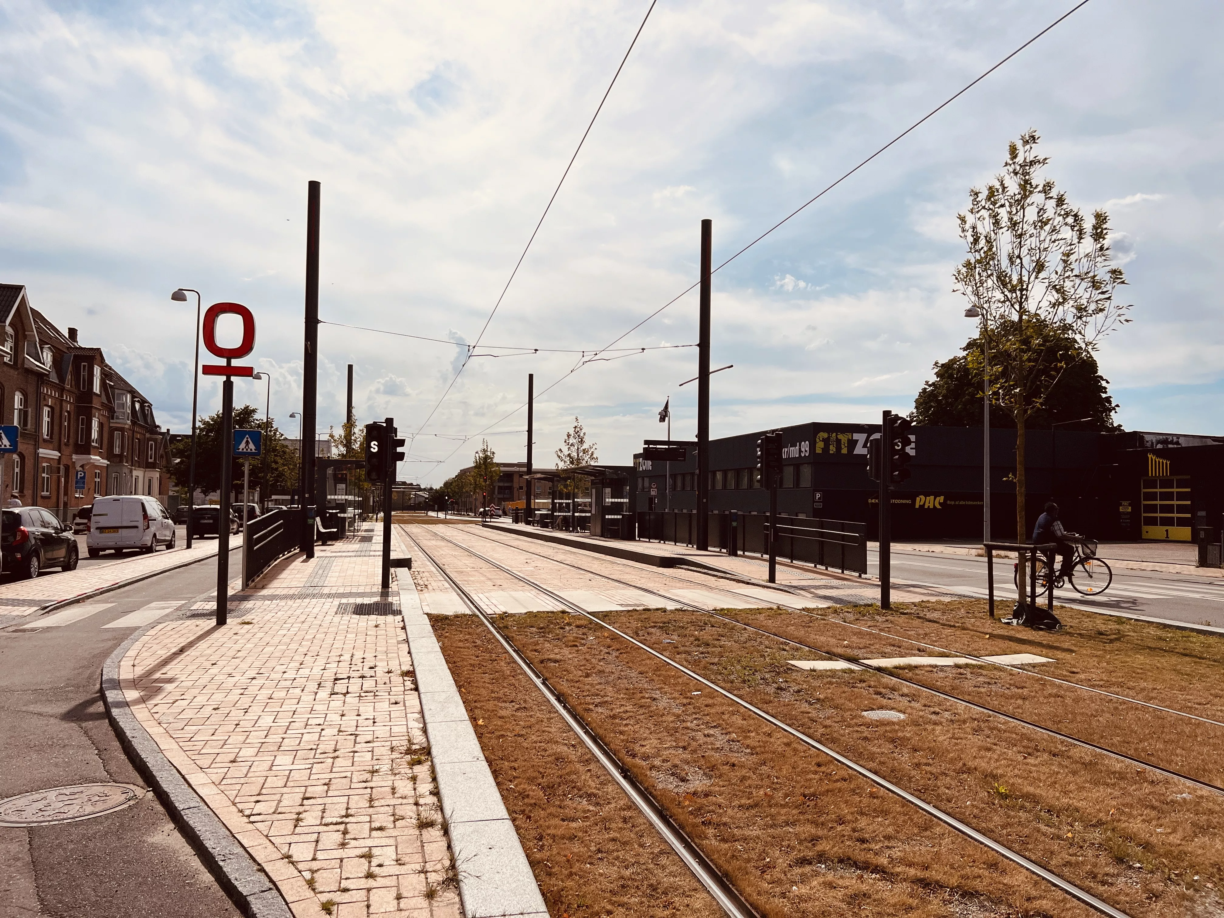 Billede af Vestre Stationsvej Letbanestation.