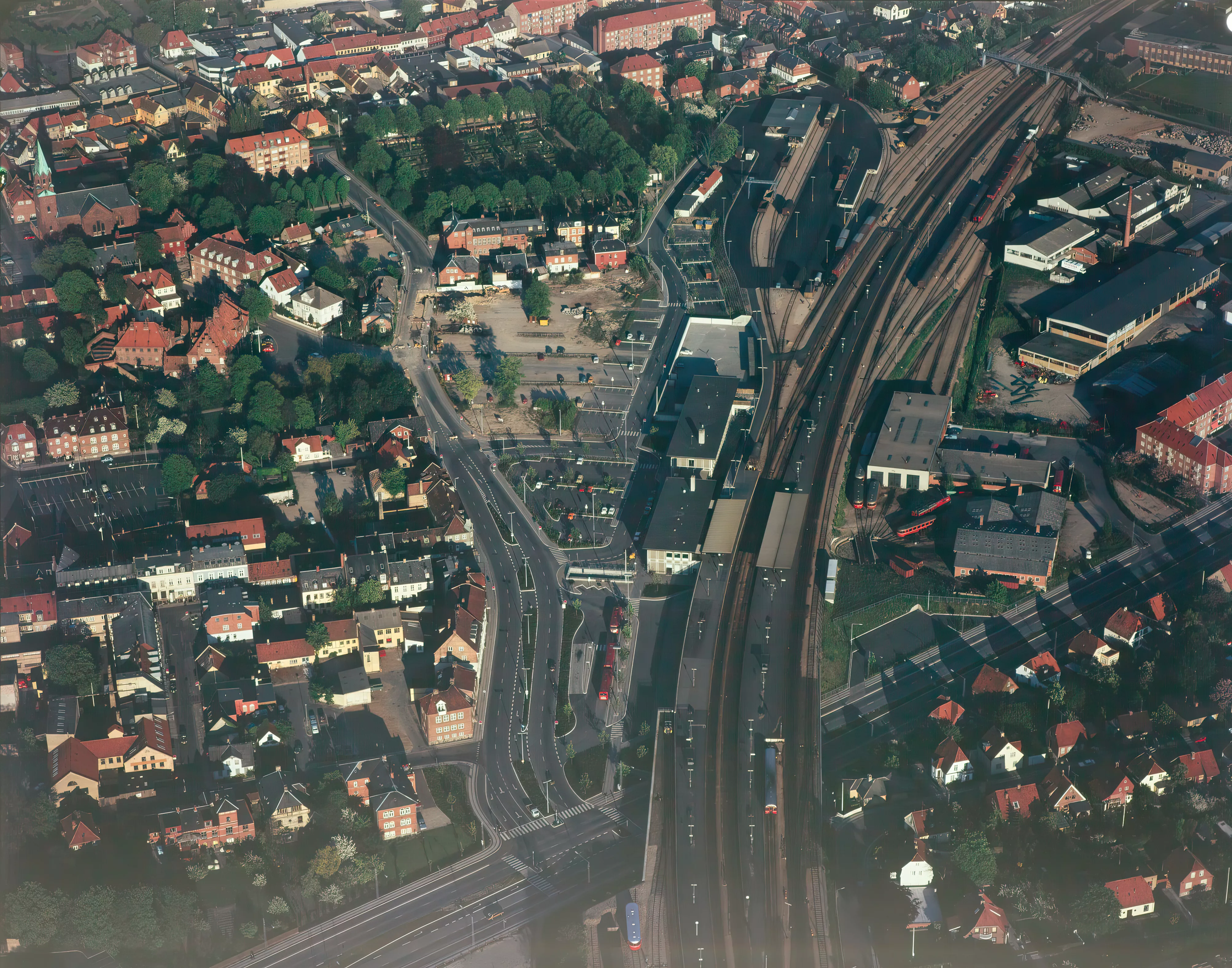 Billede af Holbæk Station.