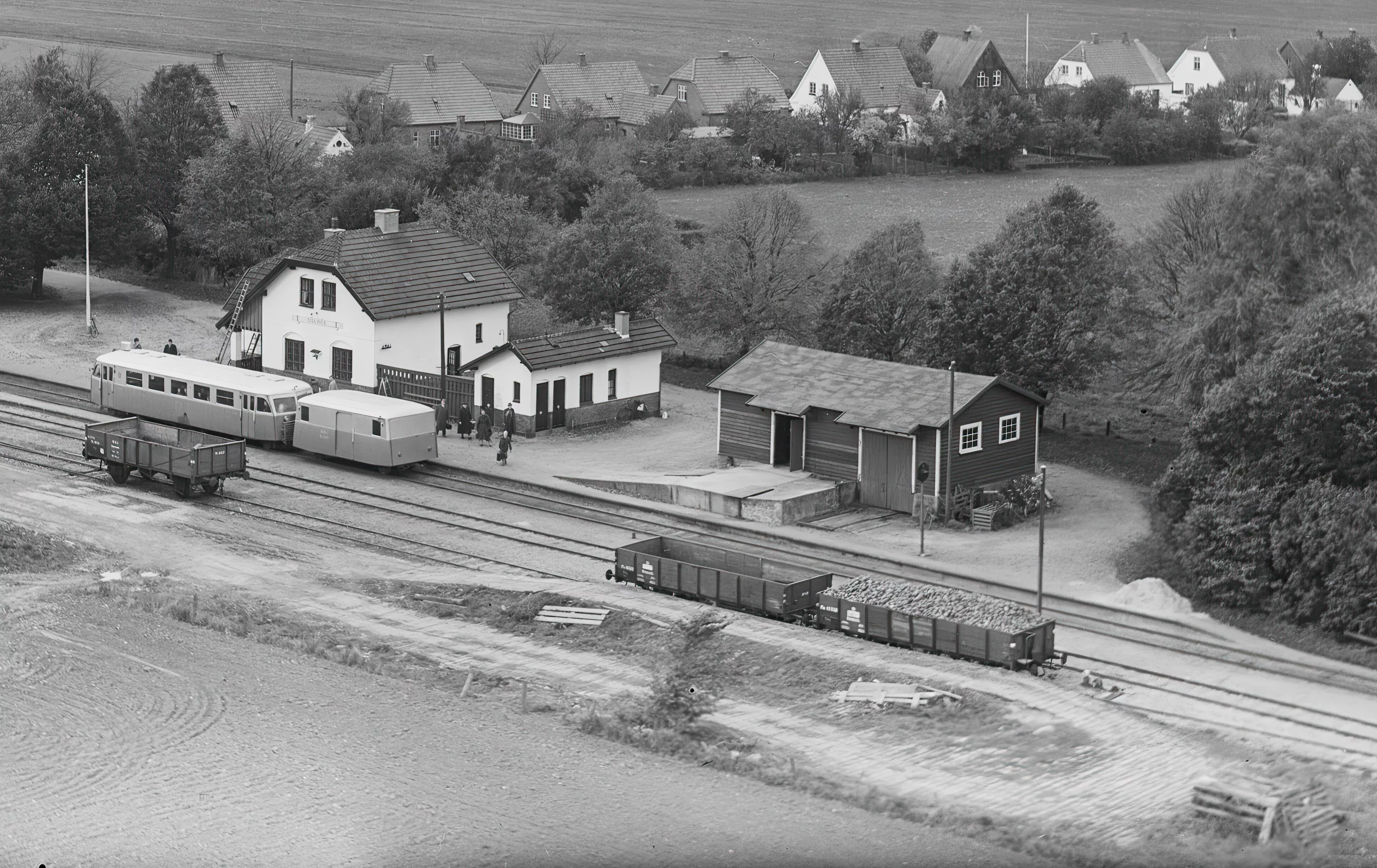 Billede af Gislinge Station.