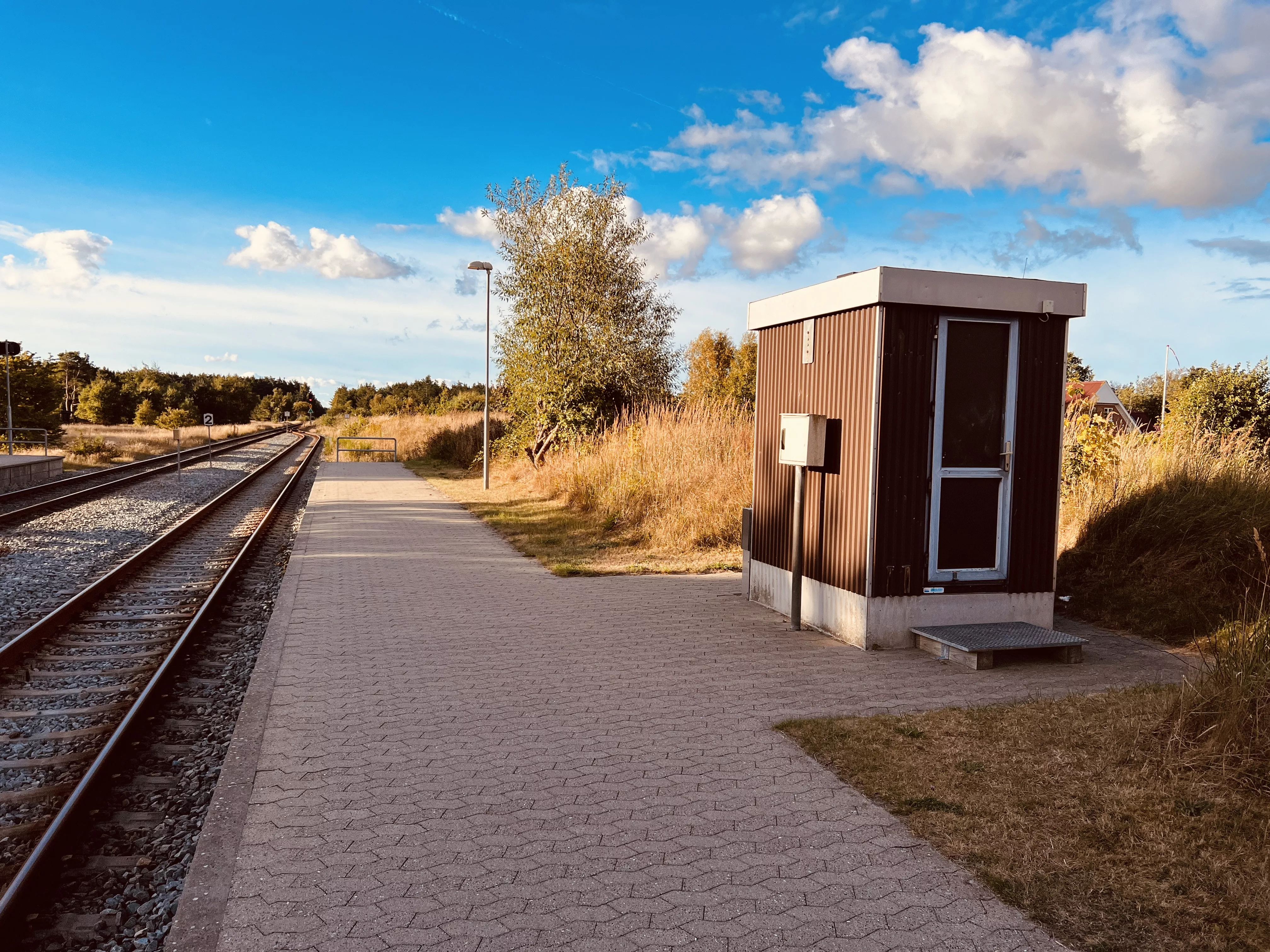 Billede af Ålbæk Station - Station er nedrevet, men Ålbæk Station har ligget her.