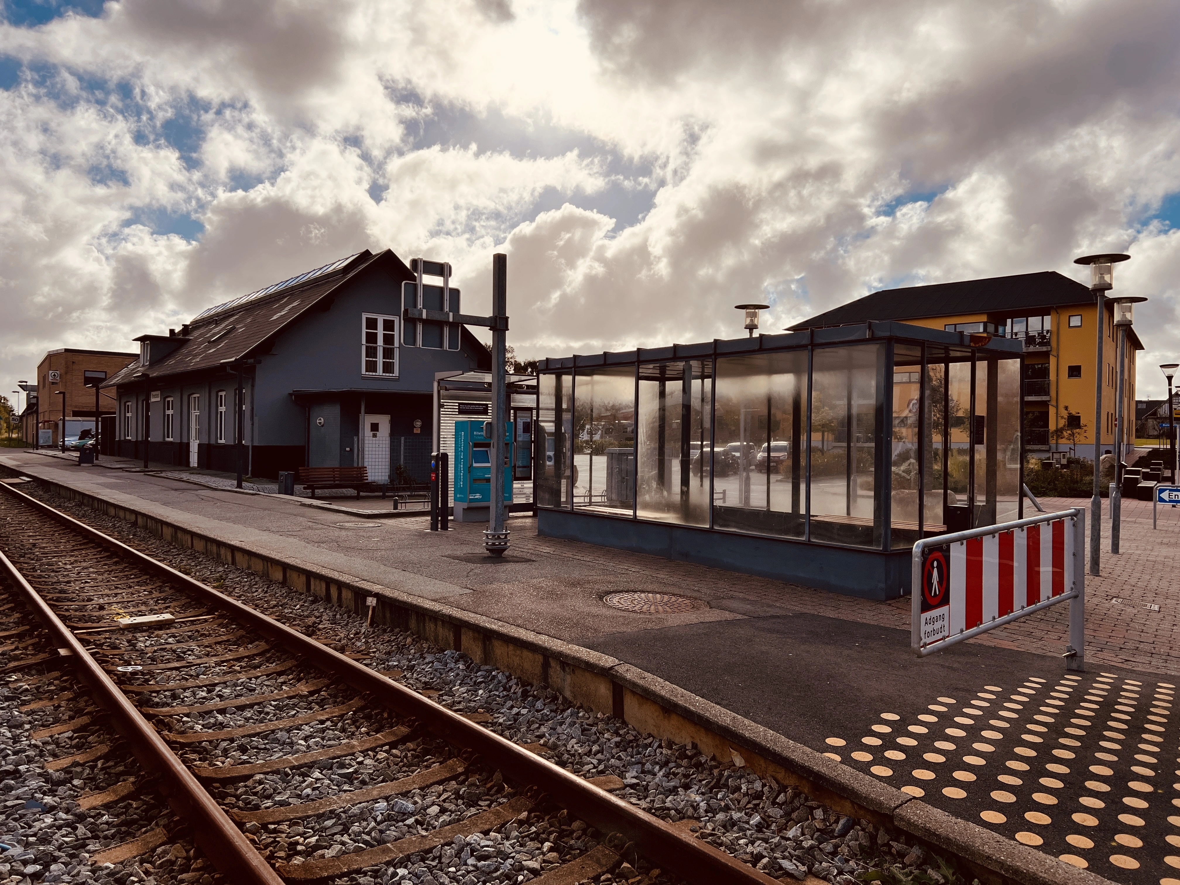 Billede af Snedsted Station.