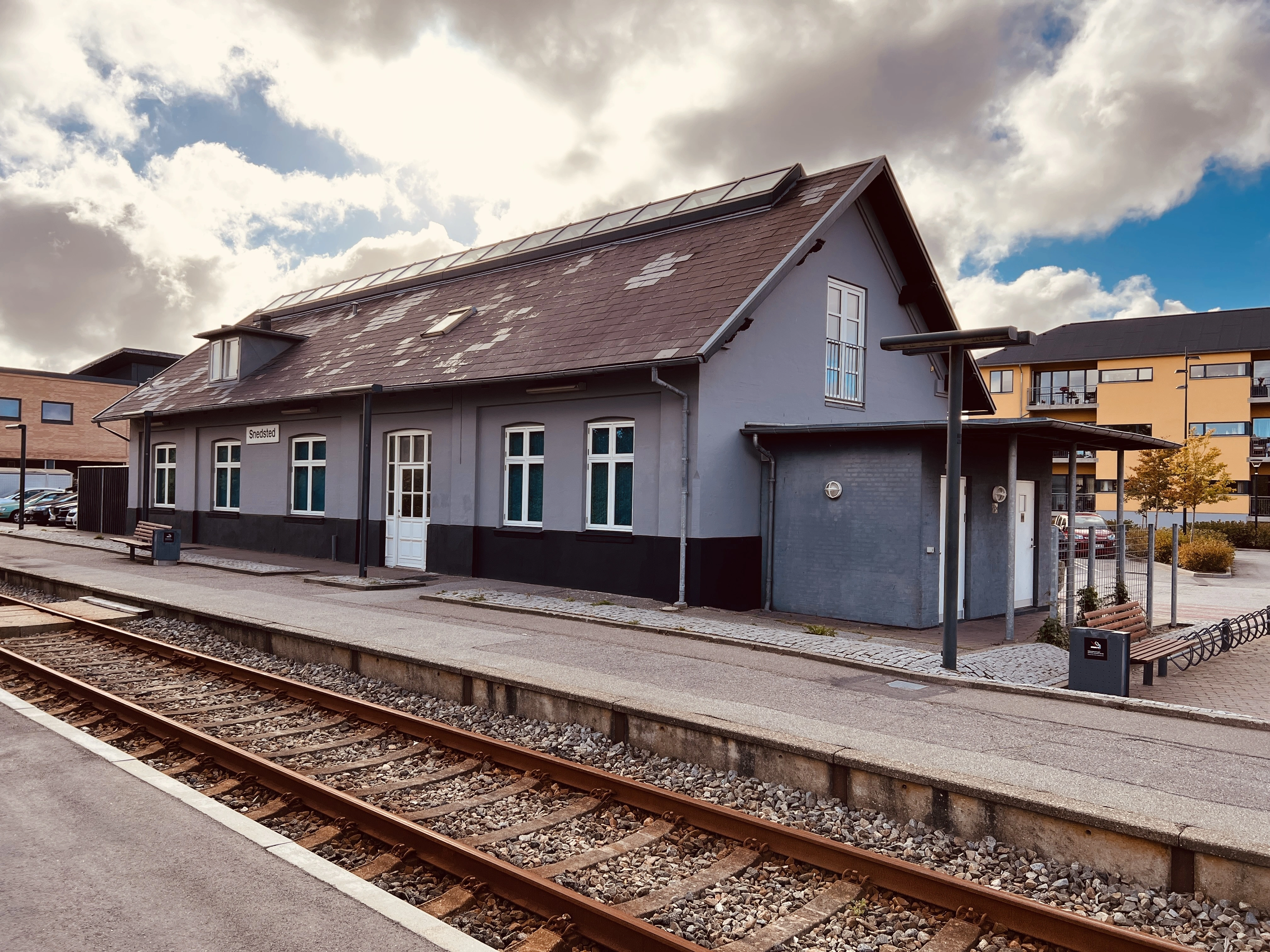 Billede af Snedsted Station.