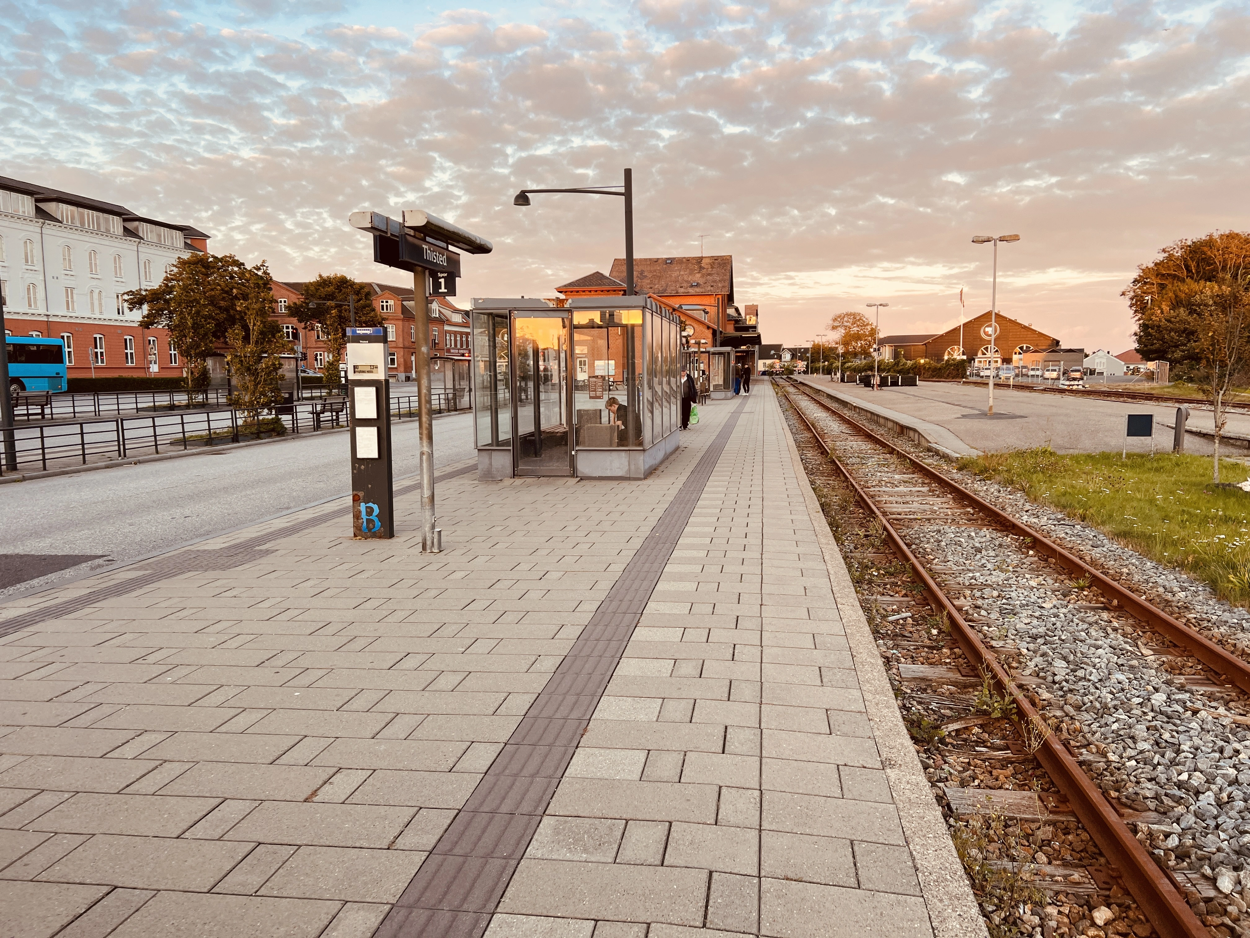 Billede af Thisted Station.