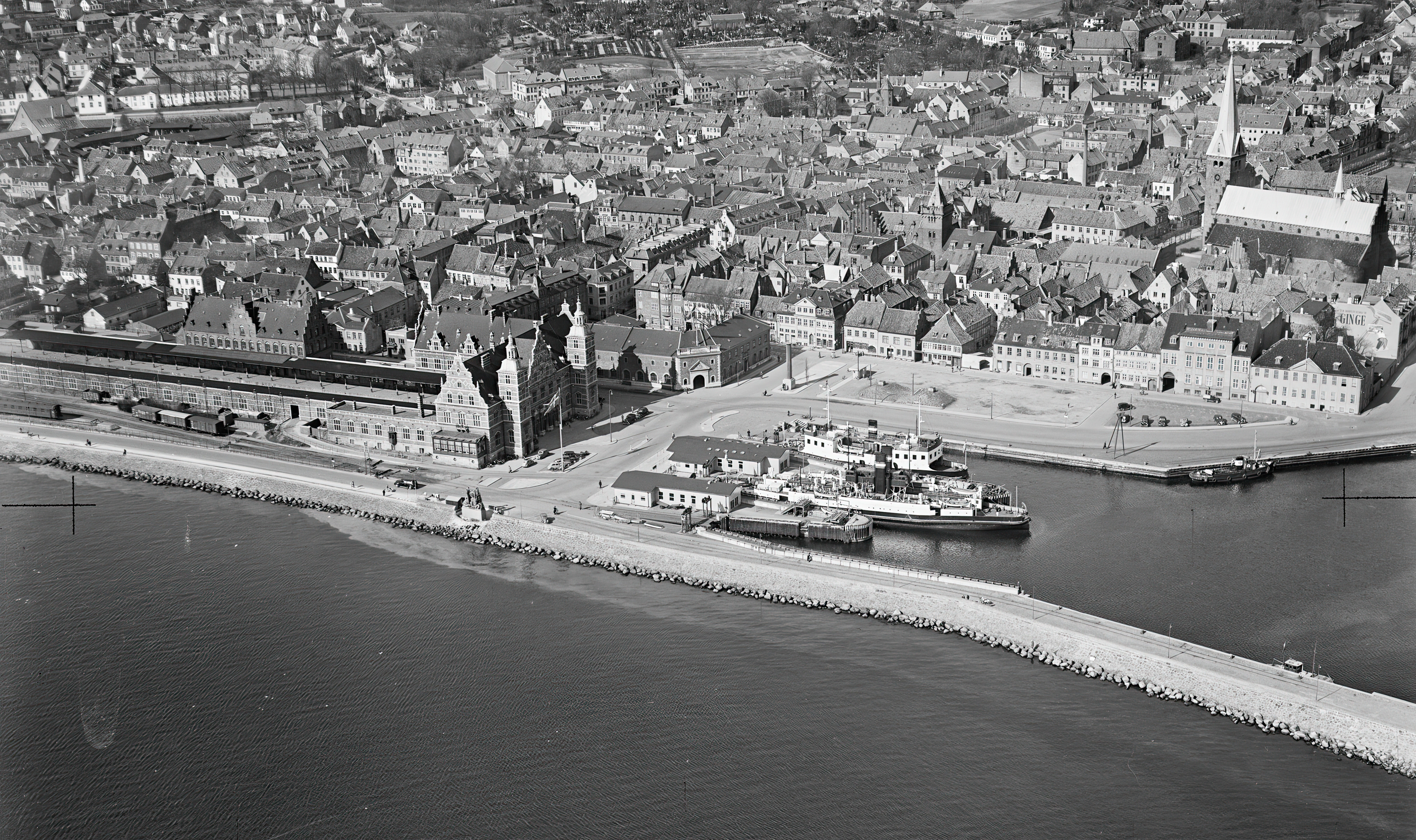 Billede af Helsingør Banegård.