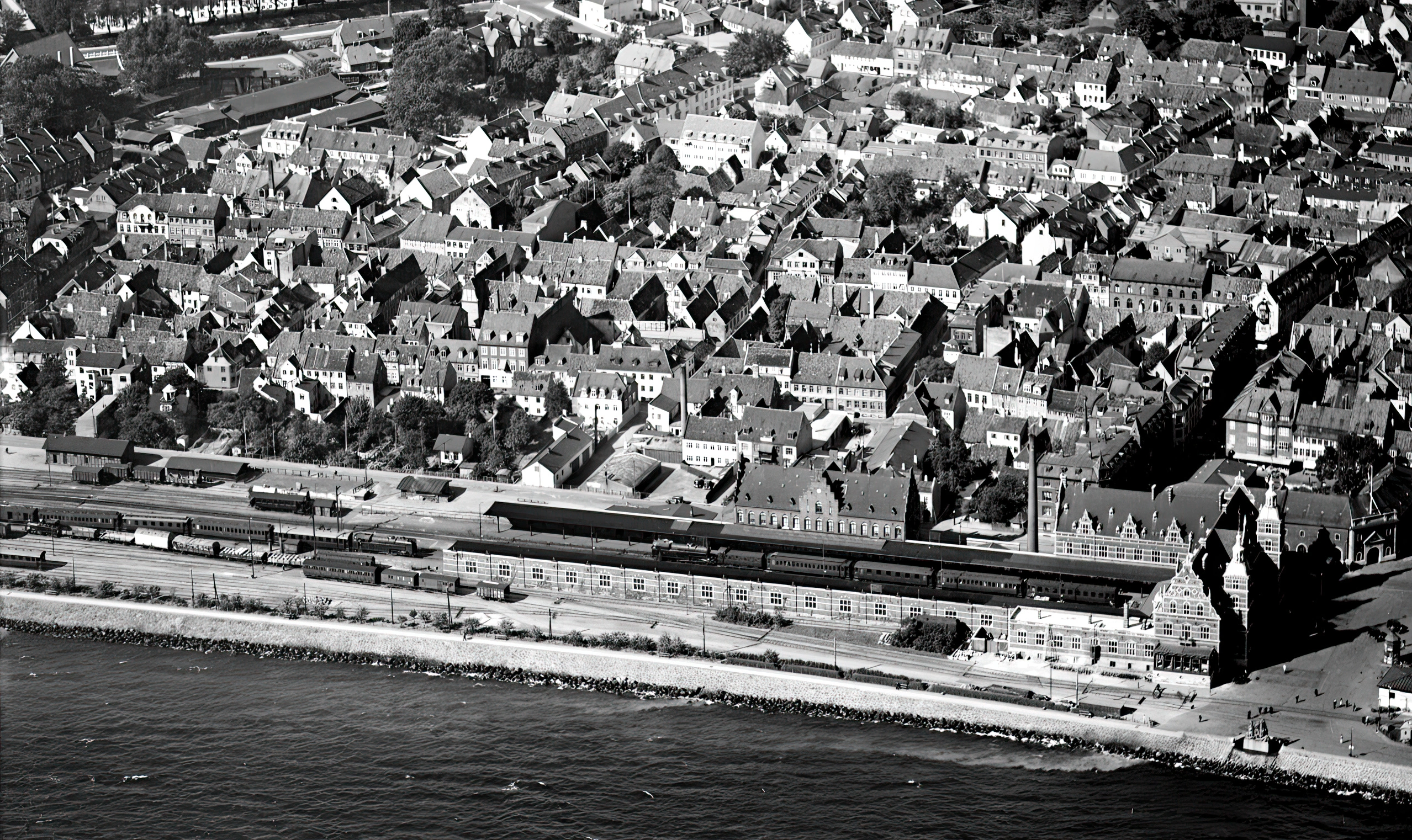 Billede af Helsingør Banegård.