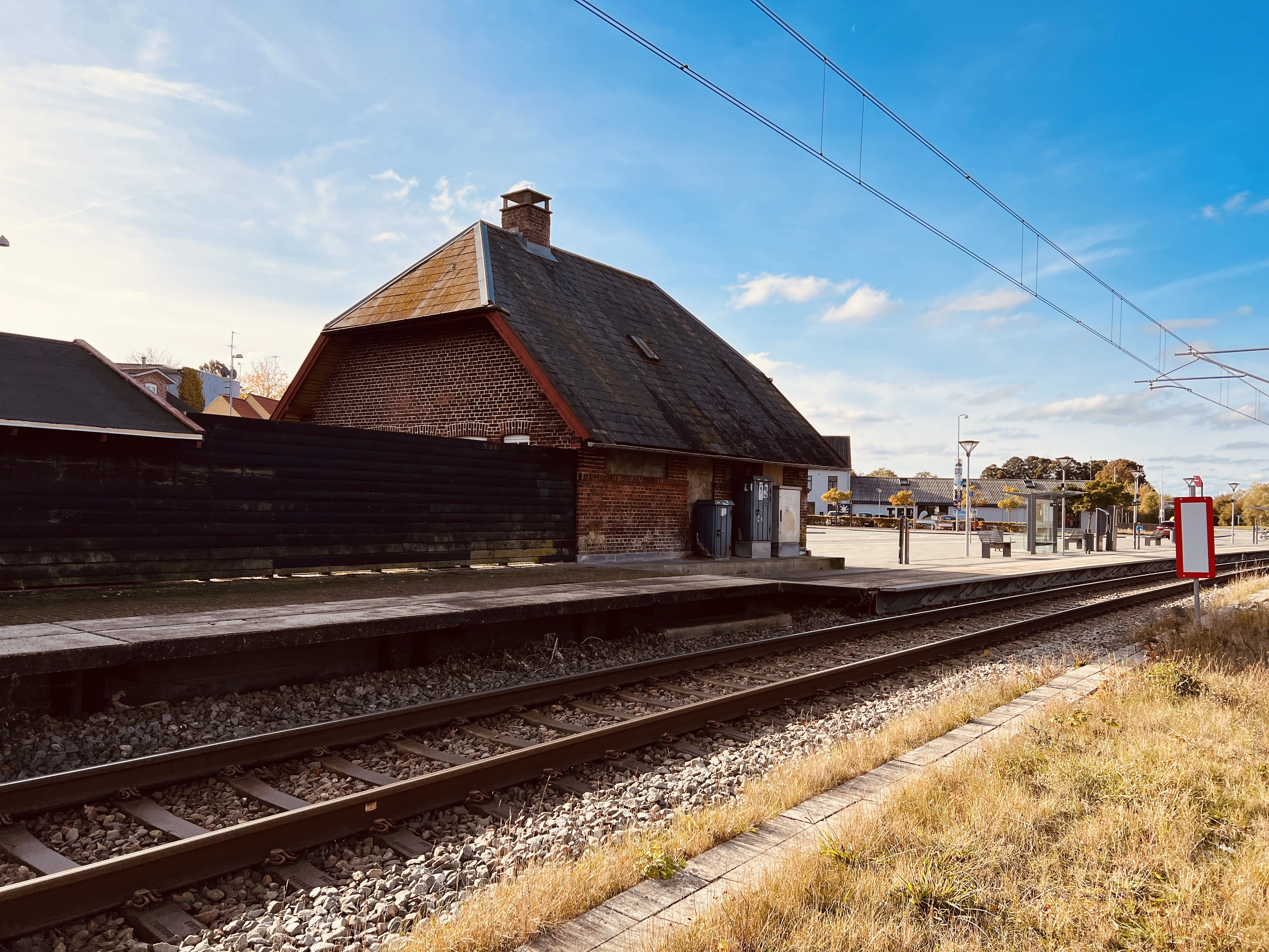 Billede af Kolind Station.