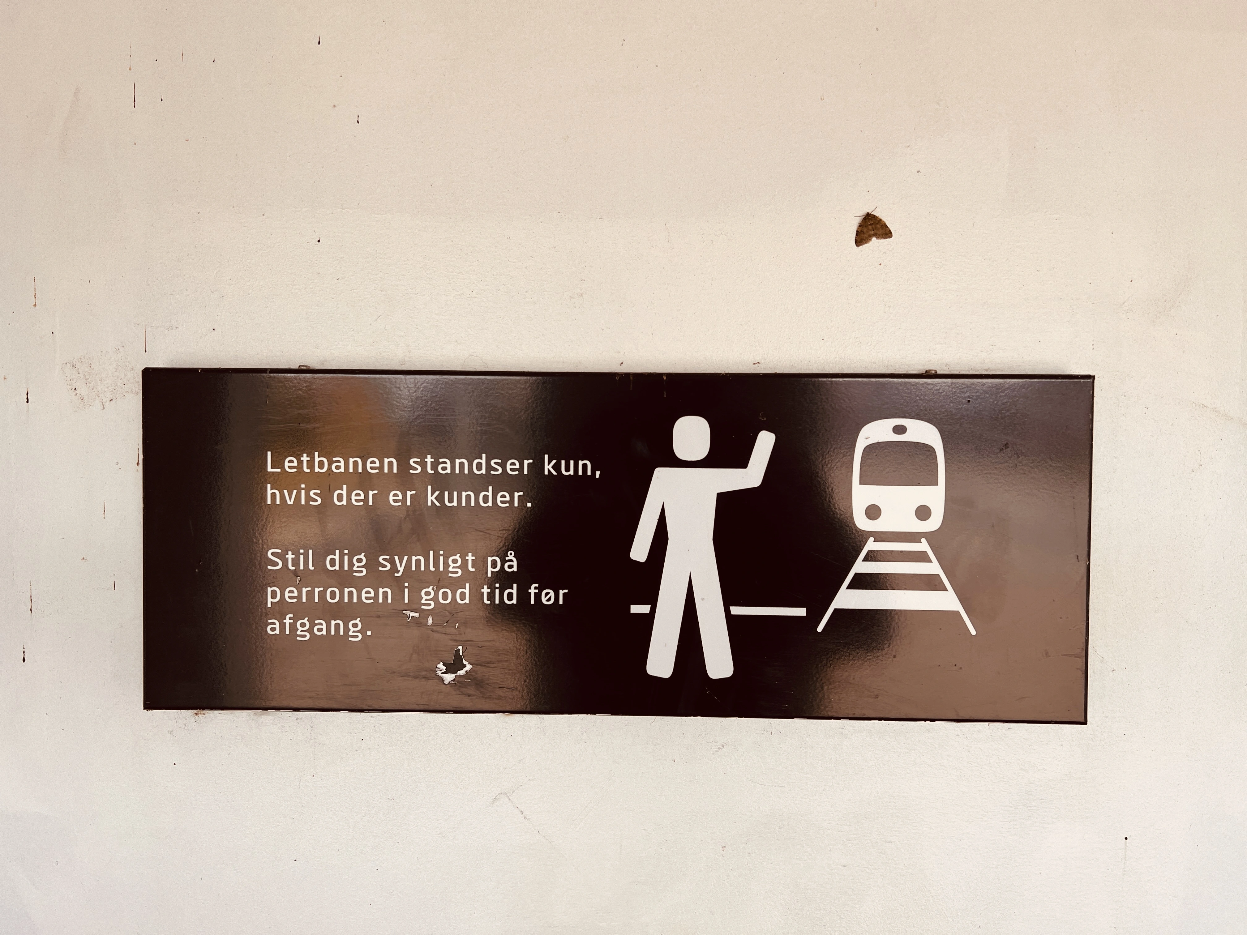 Billede af Kolind Letbanestation.