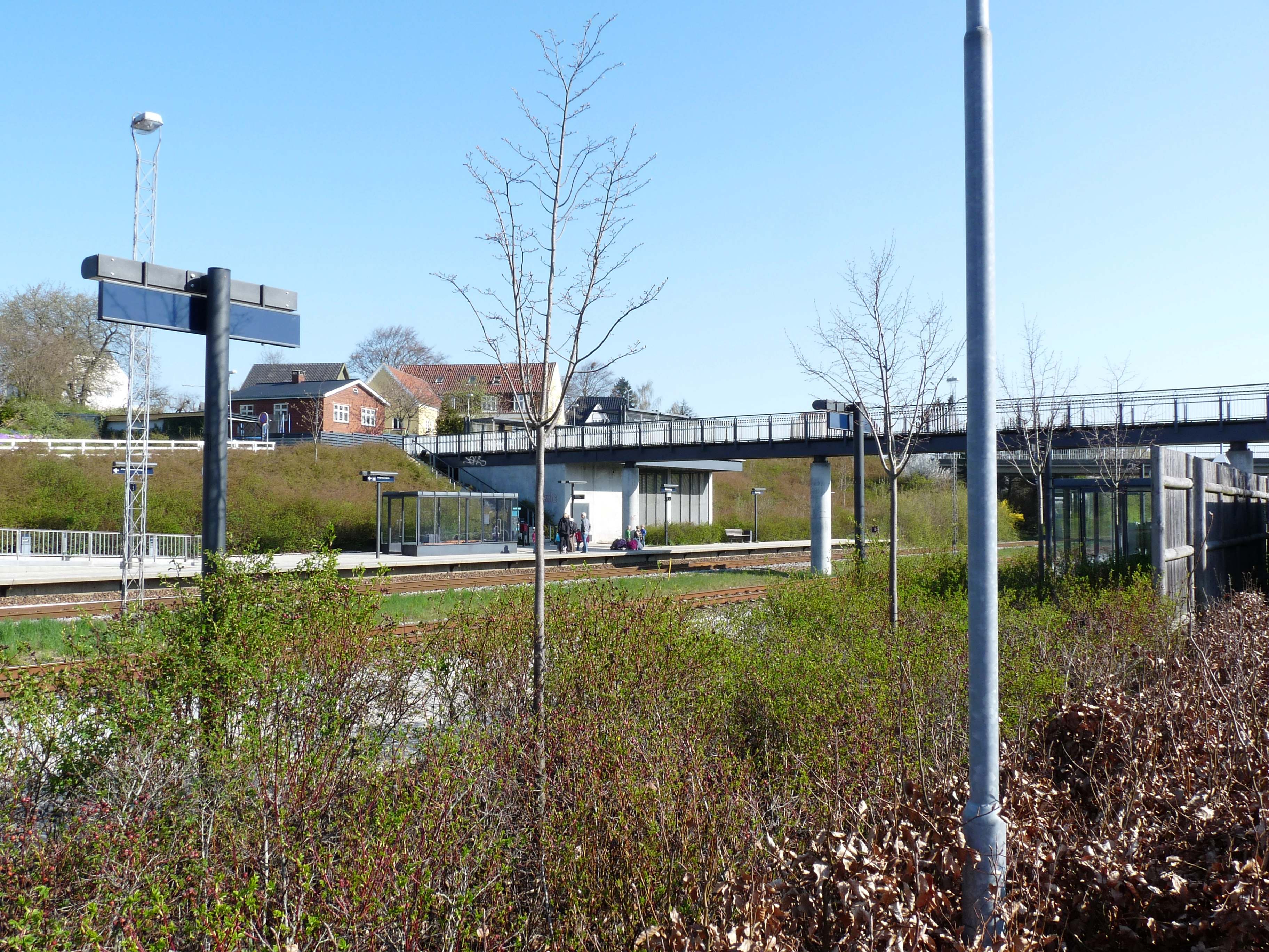 Billede af Hørning (Midlertidig) Station - Station er nedrevet, men Hørning (Midlertidig) Station har ligget her.