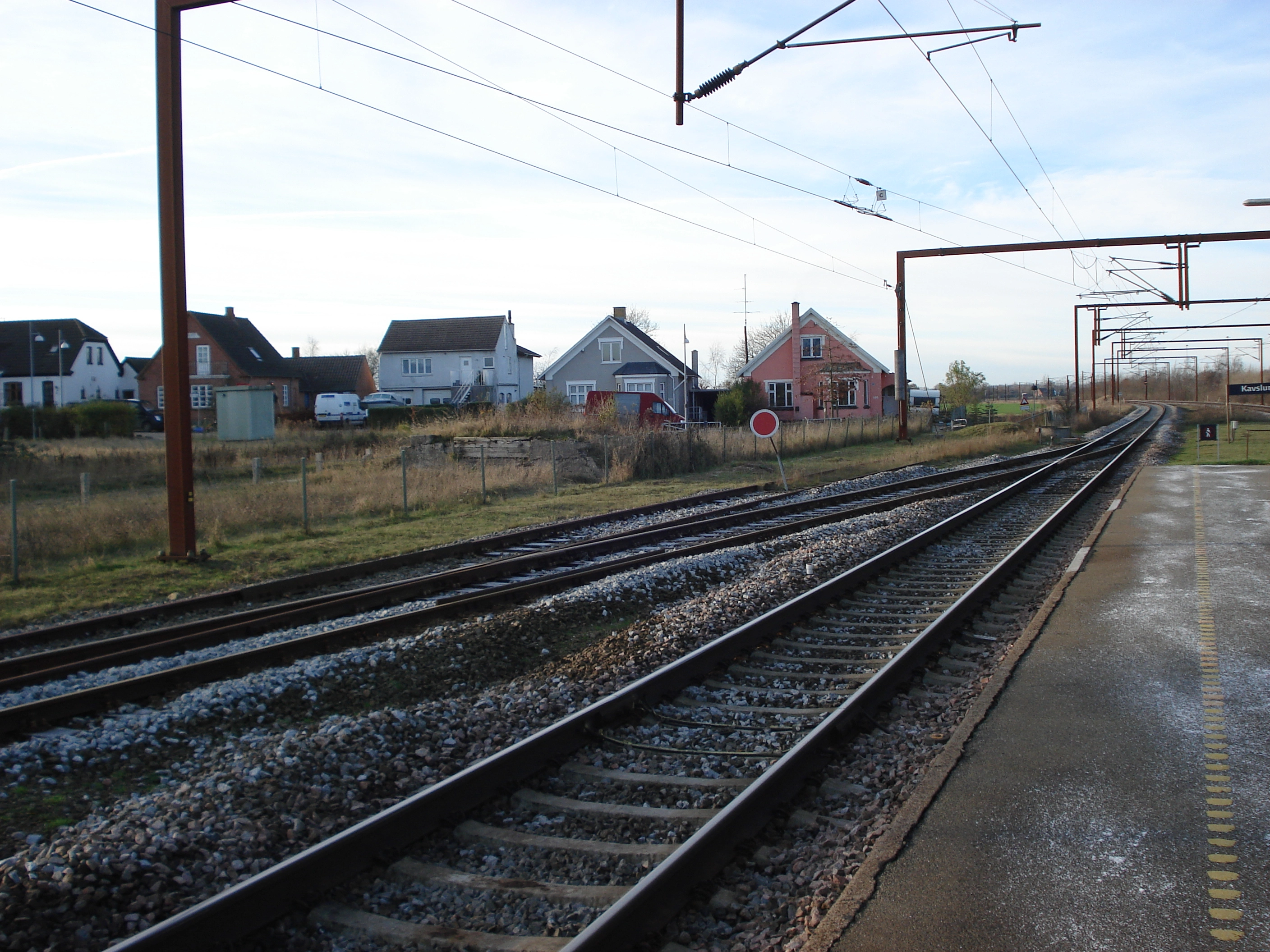 Billede af Kavslunde Station - Station er nedrevet, men Kavslunde Station har ligget her.