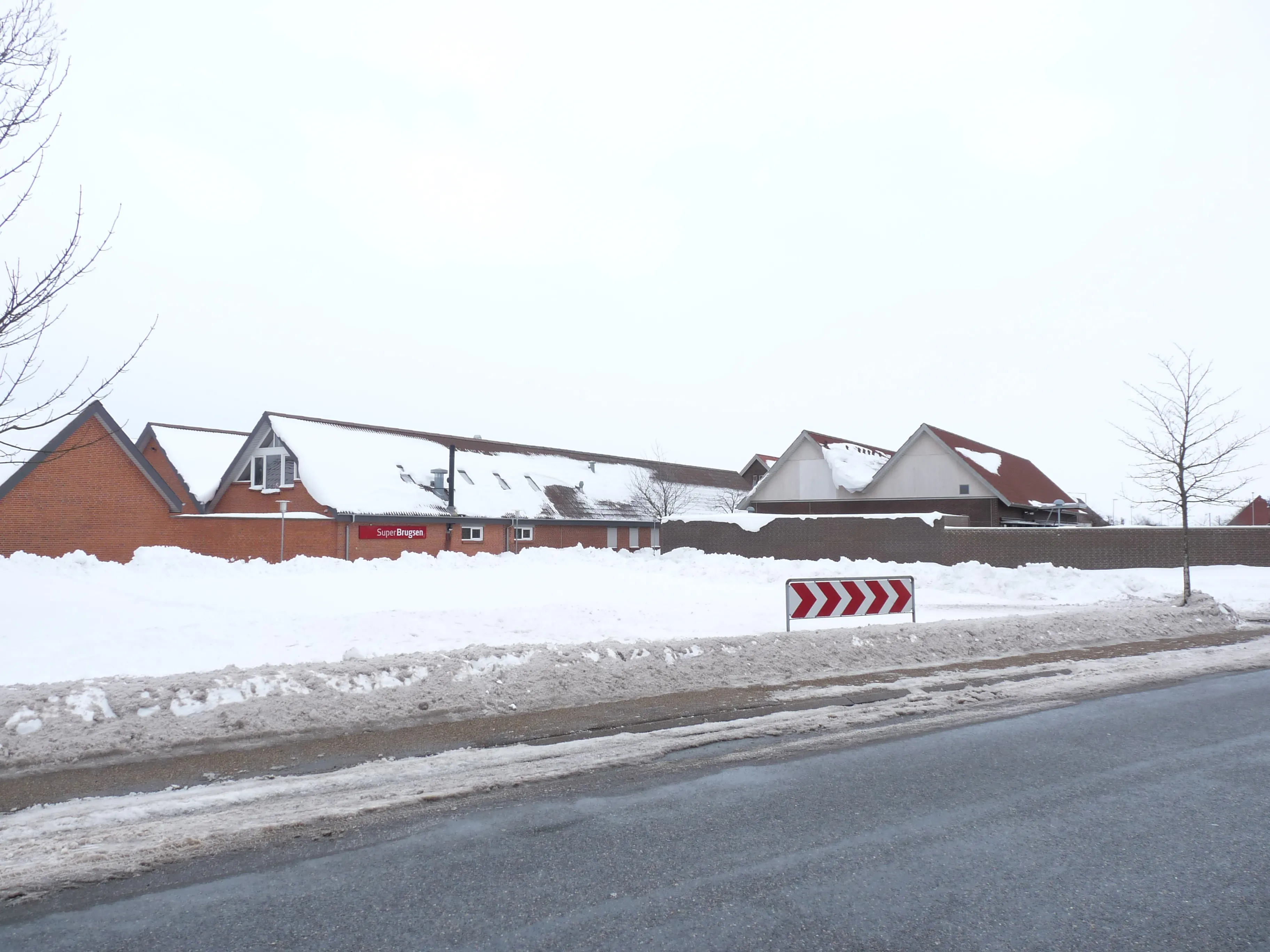 Billede af Brovst Station - Station er nedrevet, men Brovst Station har ligget her.