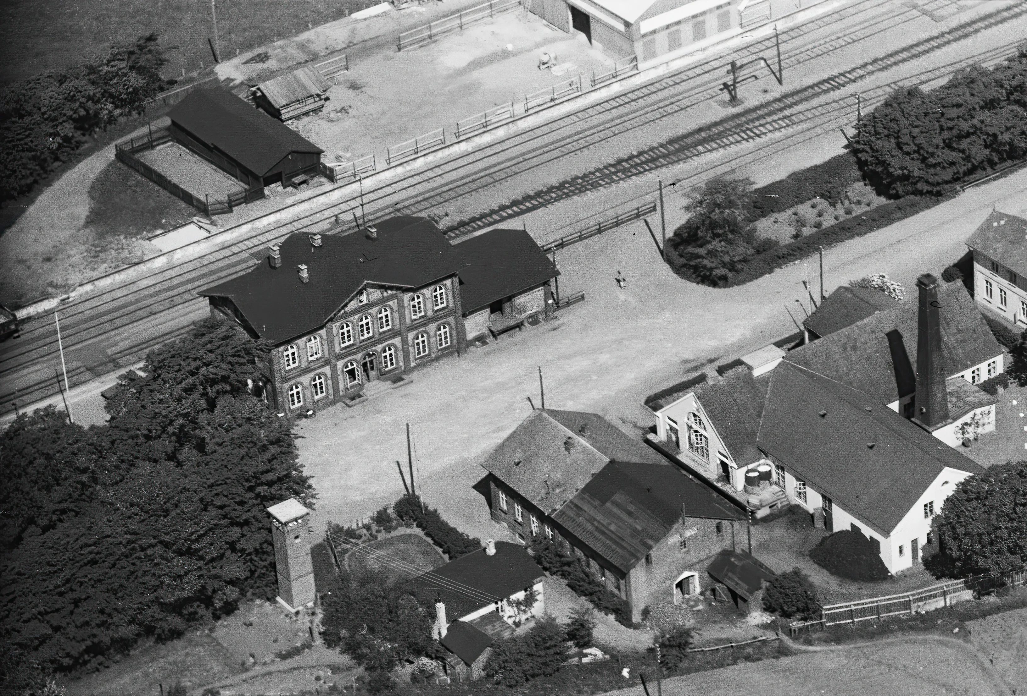 Billede af Bredebro Station.