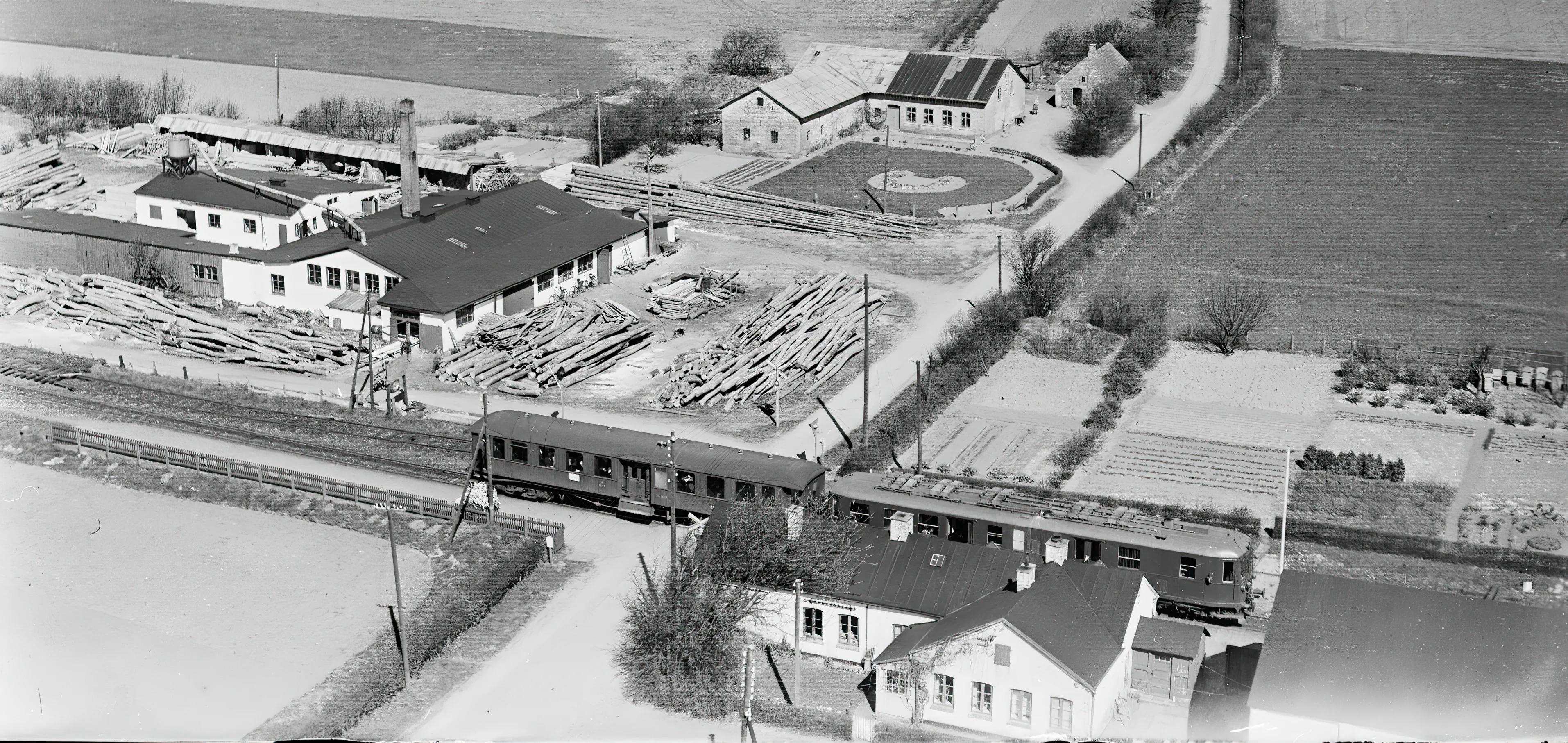Billede af Hammelev (Sønderjylland) Billetsalgssted med Sidespor.