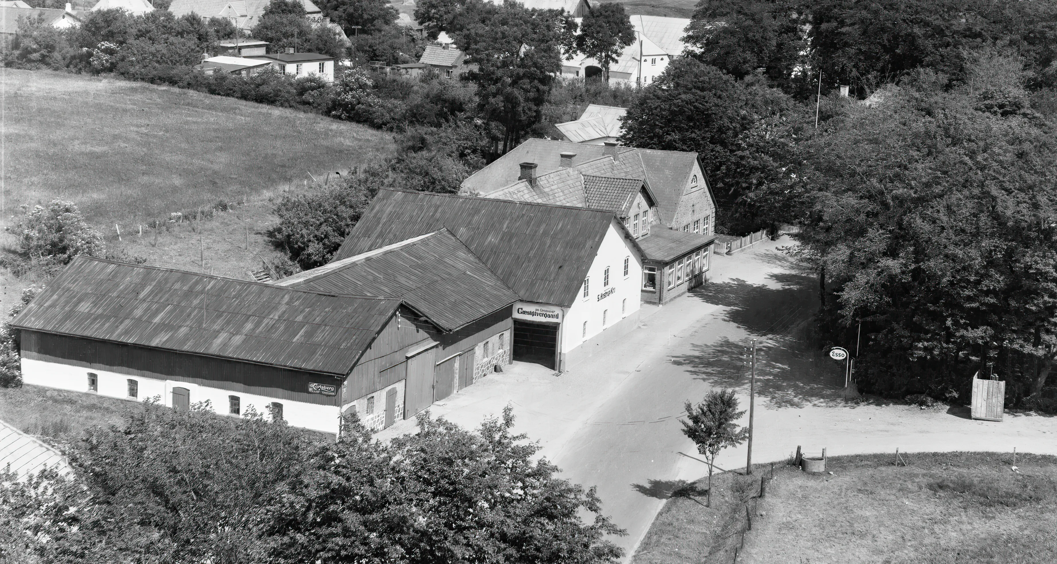 Billede af Sønder Hostrup Stationskro.