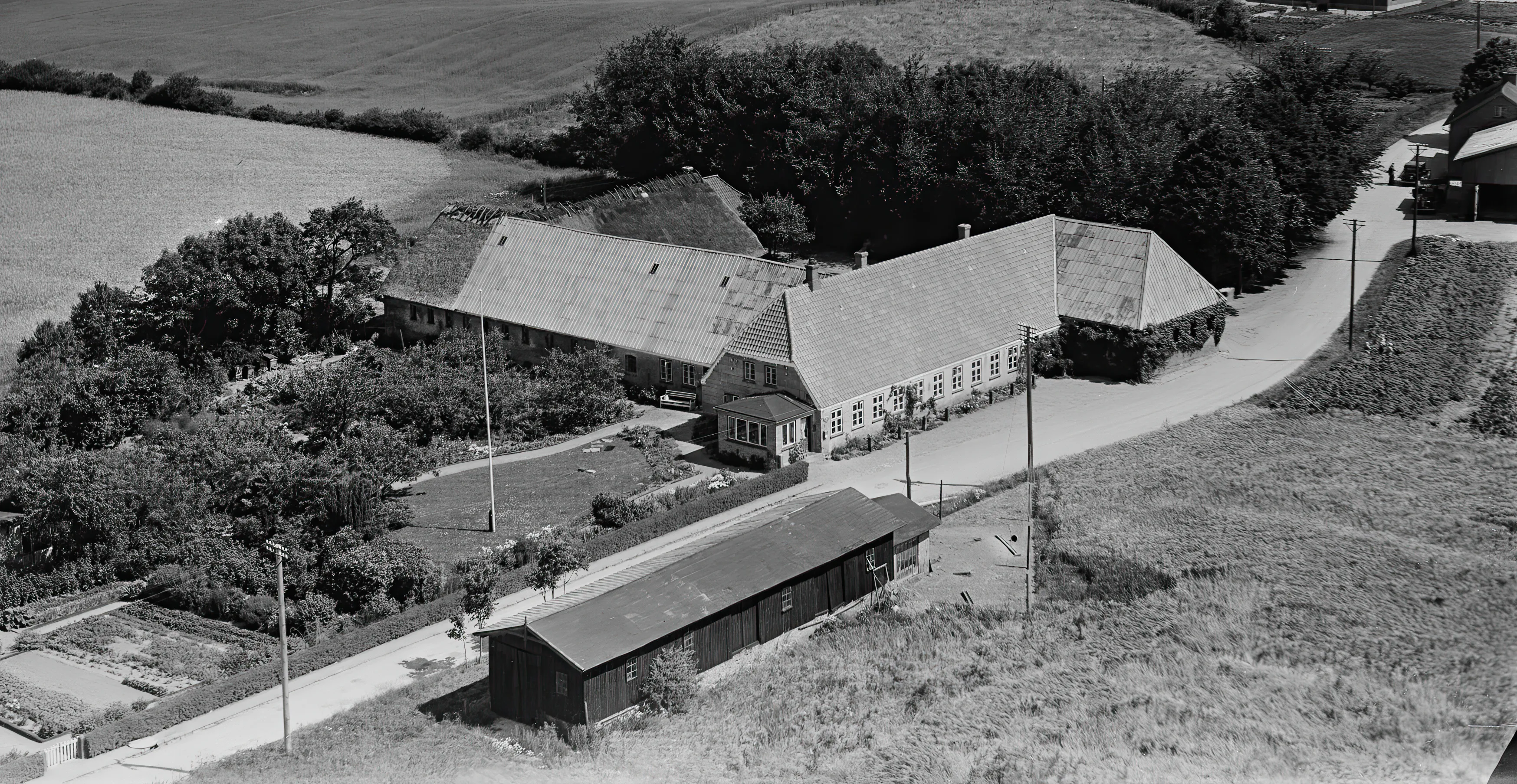 Billede af Tumbøl Stationskro.