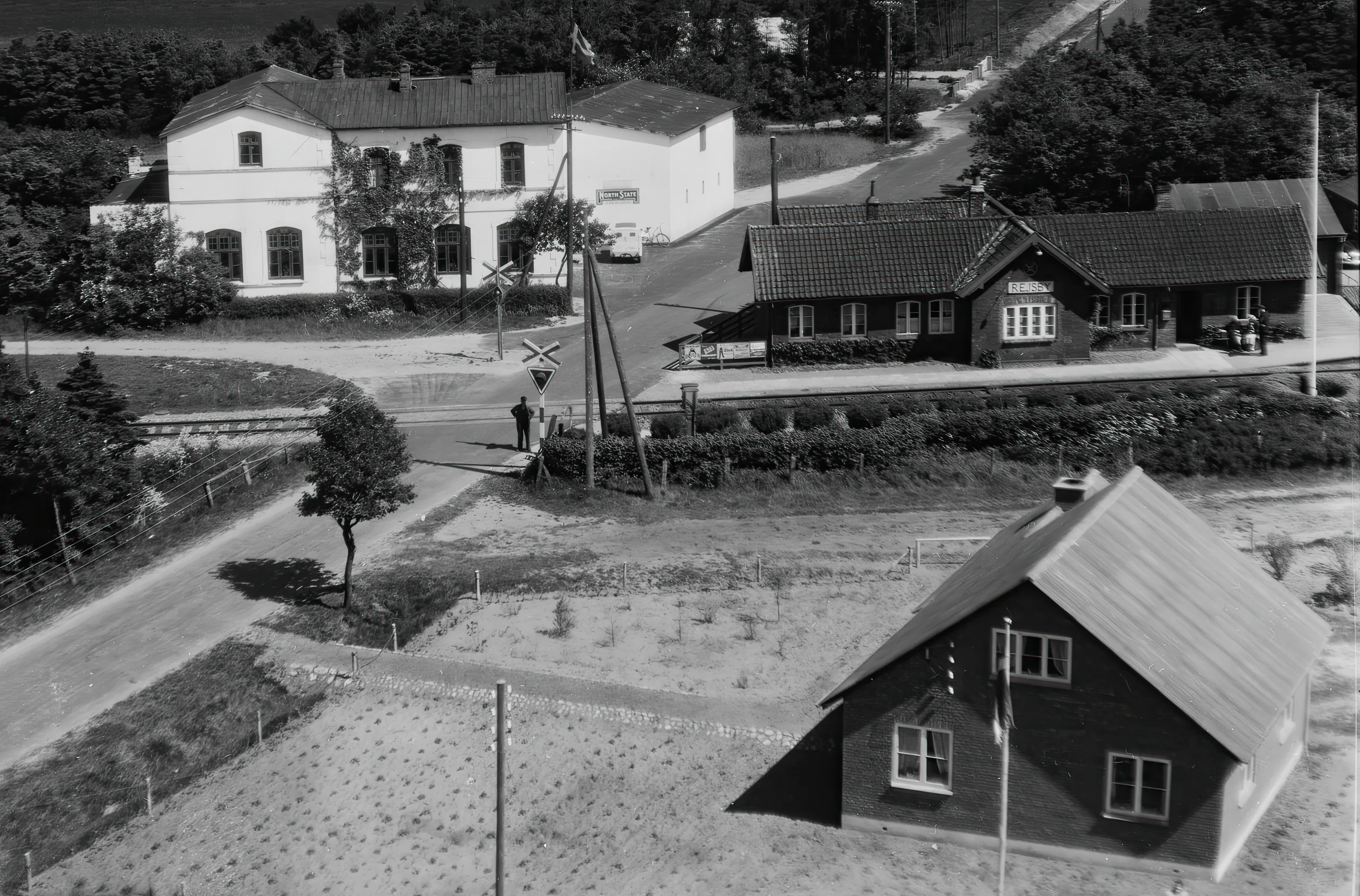 Billede af Rejsby Station.