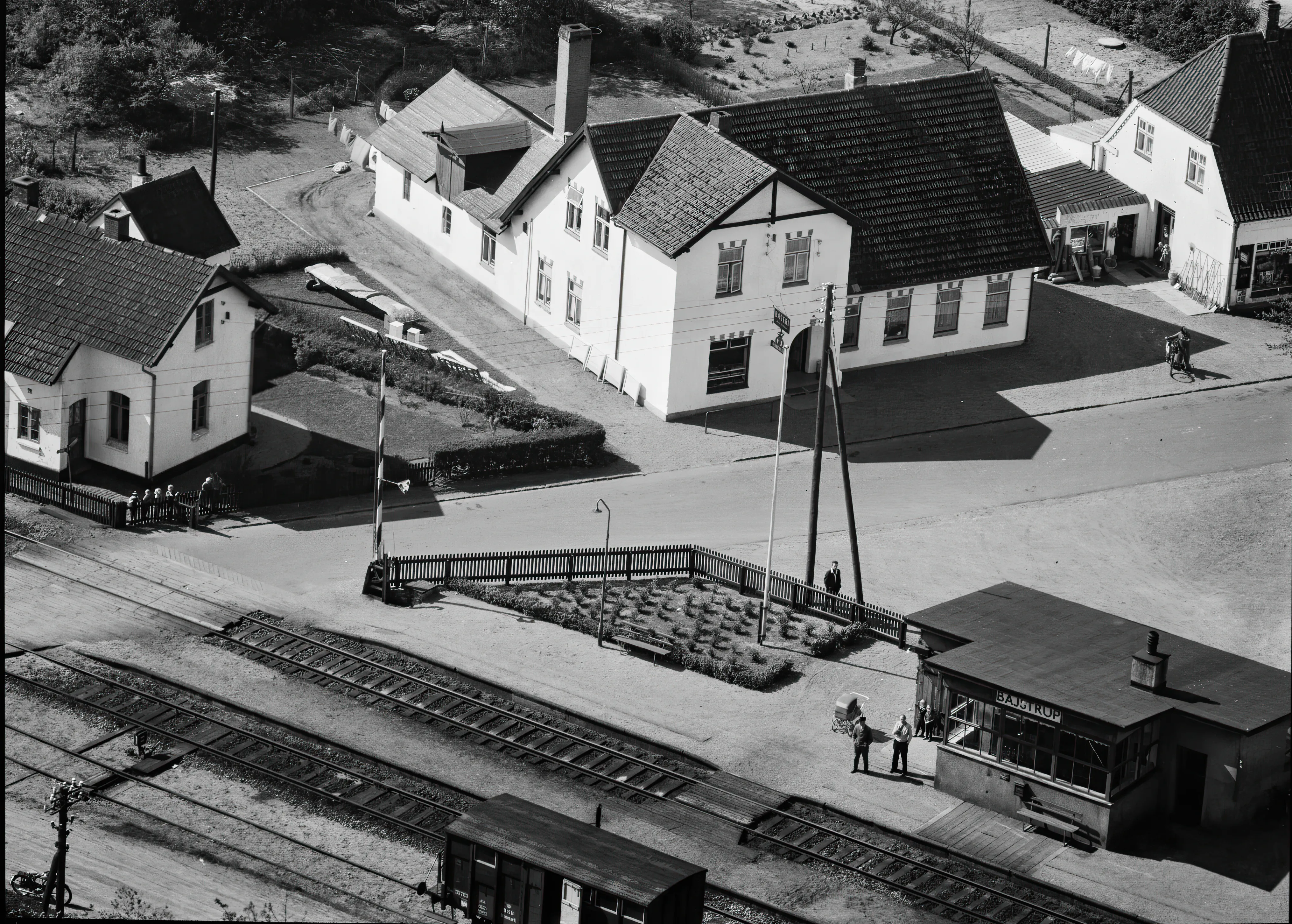 Billede af Bajstrup Station.