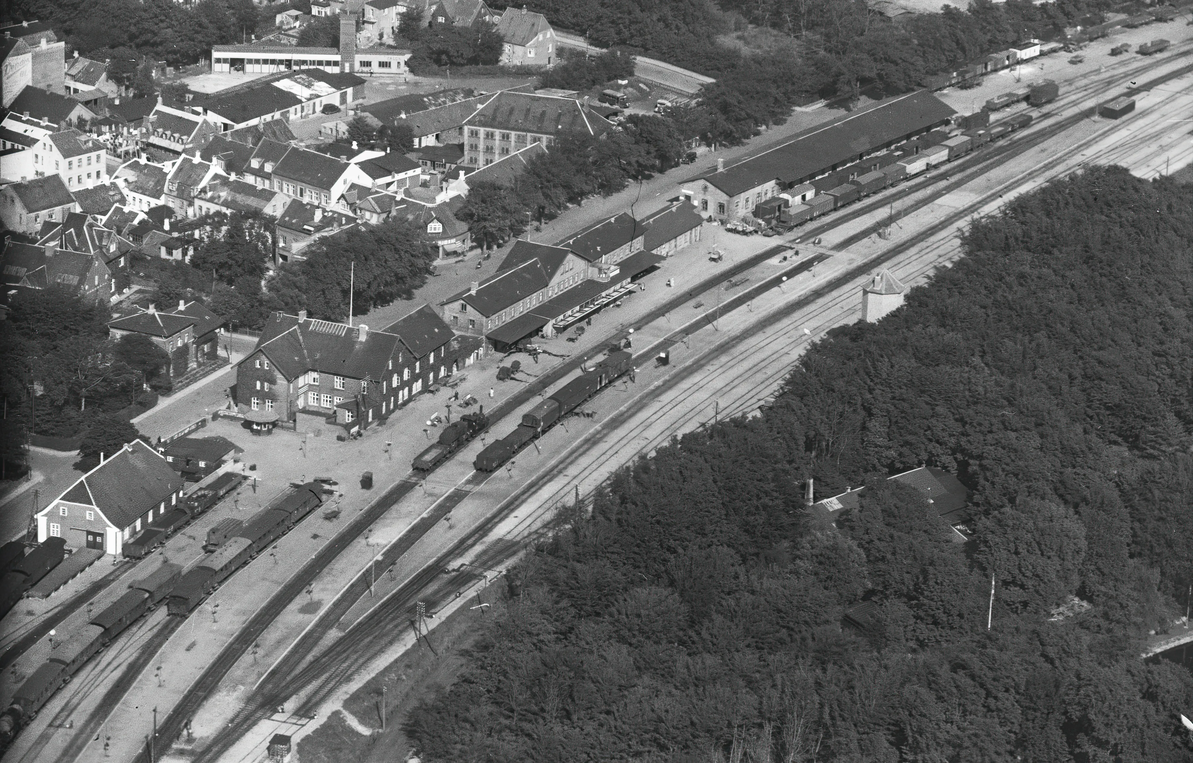 Billede af Hjørring Station.