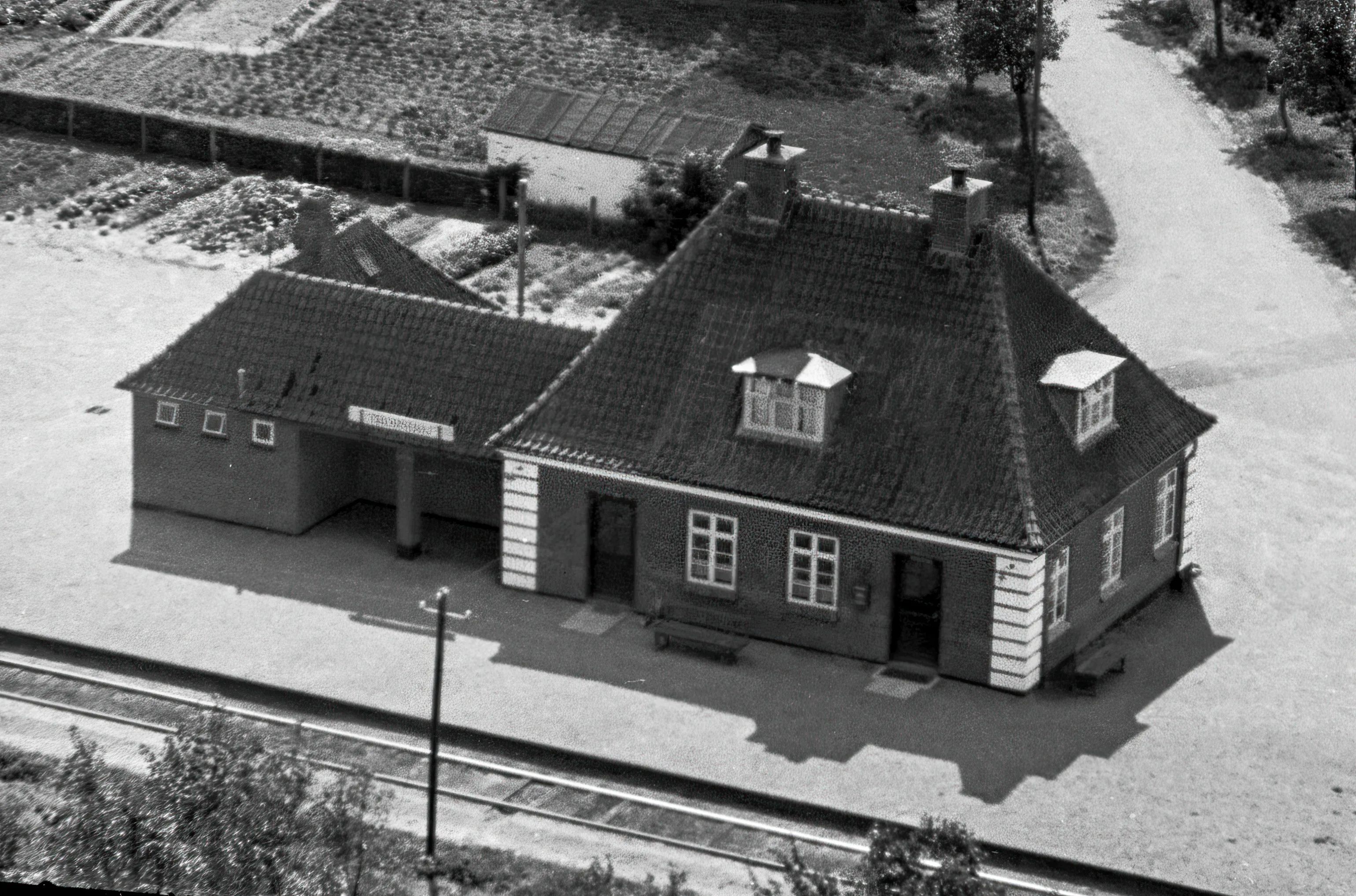 Billede af Thorshøj Station.